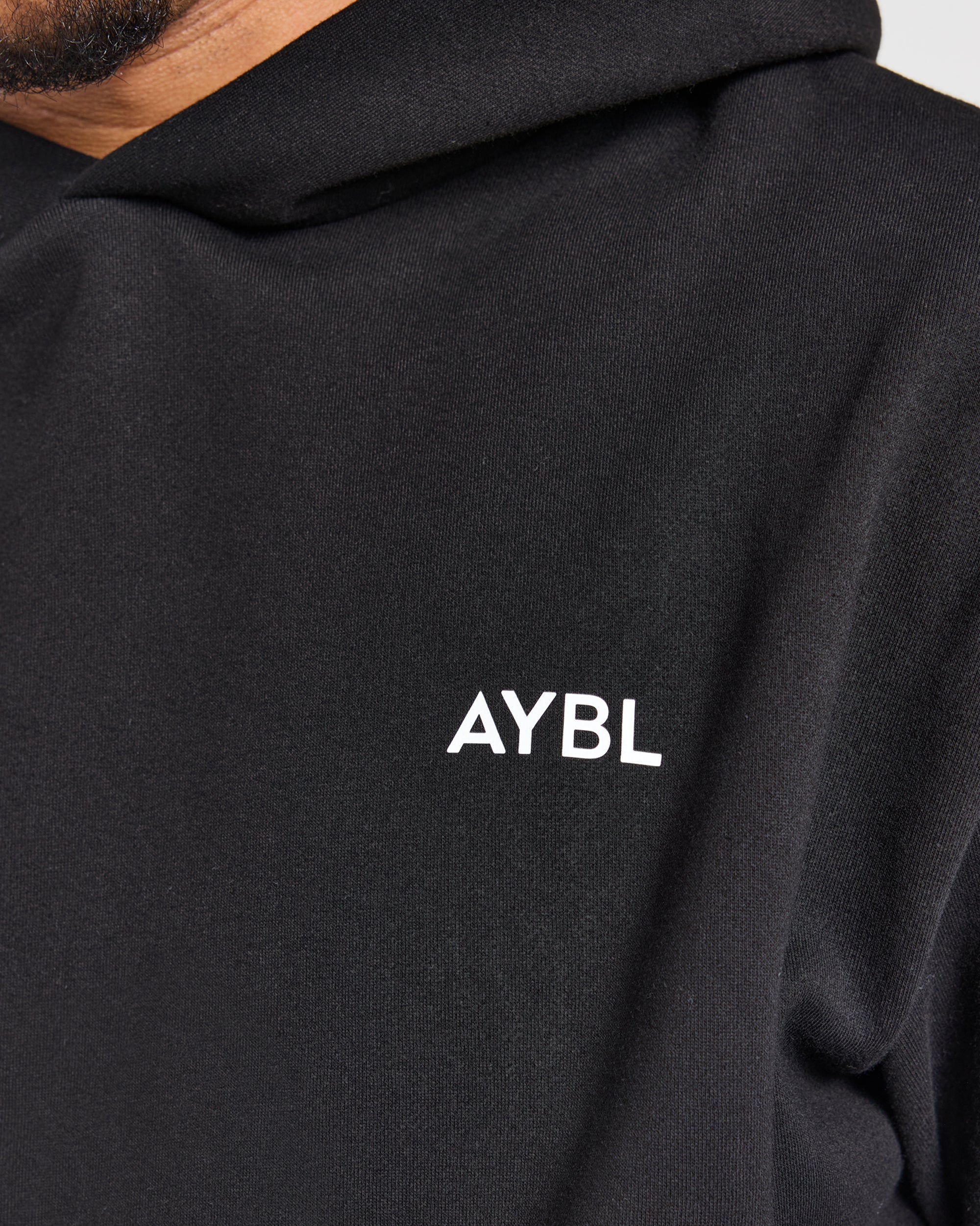 Essential Oversized Hoodie - Zwart
