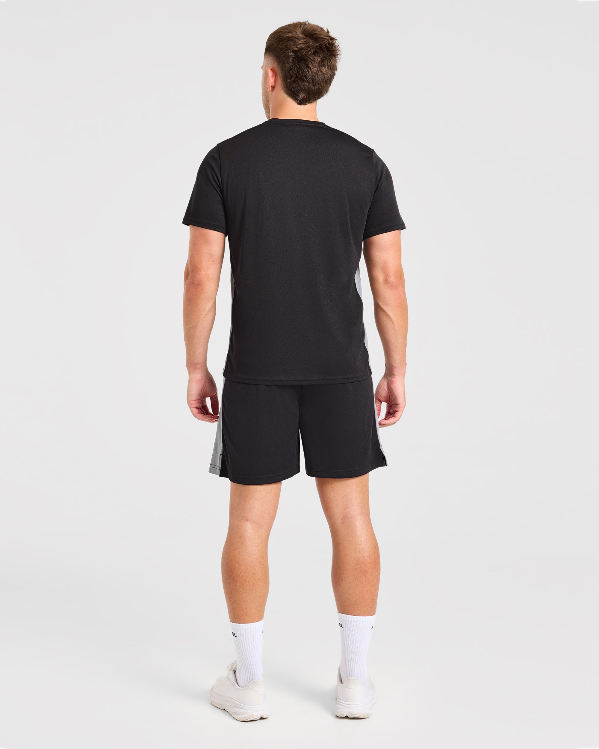 Active T Shirt - Zwart/Charcoal