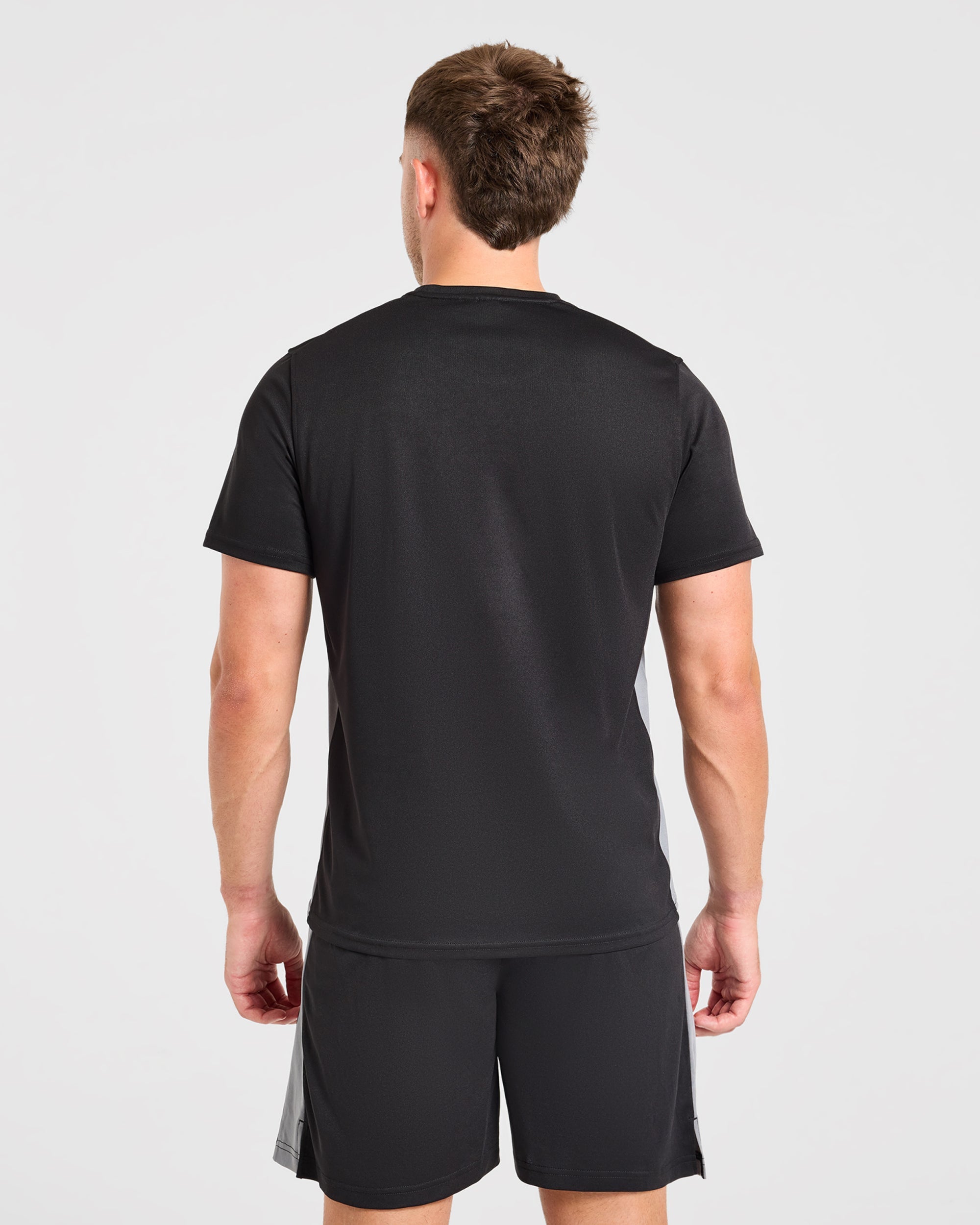 Active T Shirt - Zwart/Charcoal