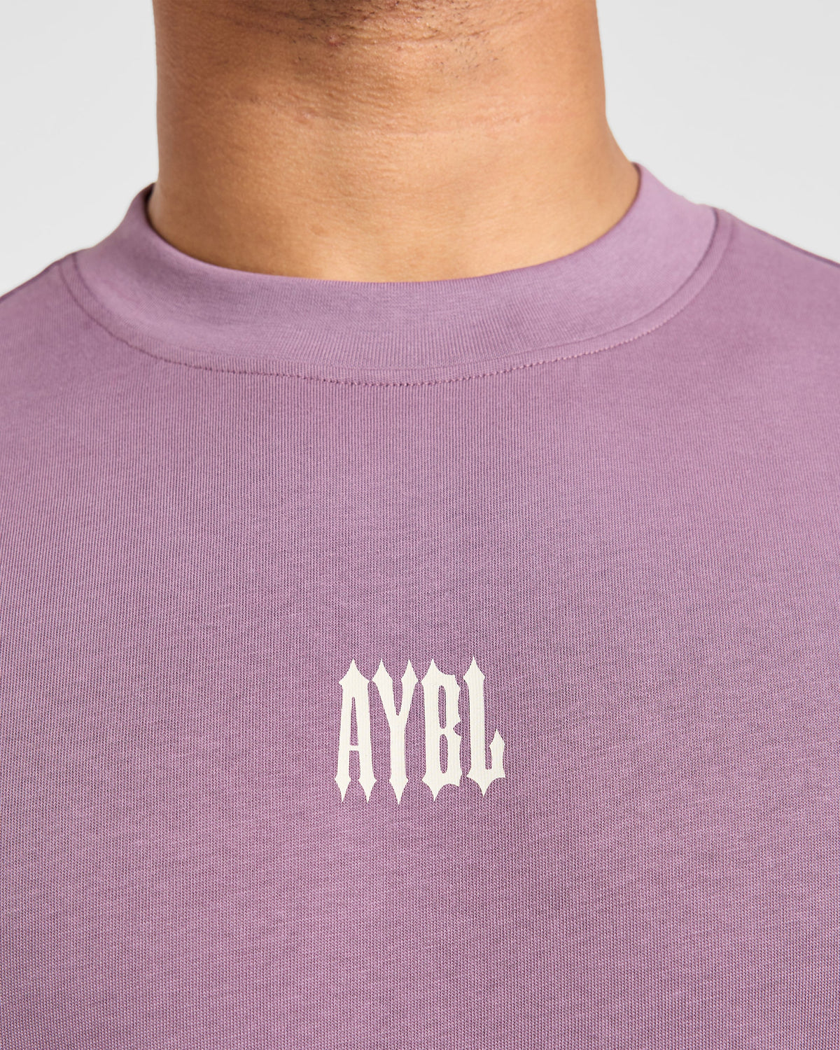 AYBL Iron Club Kettlebell Oversized T Shirt - Midnight Paars