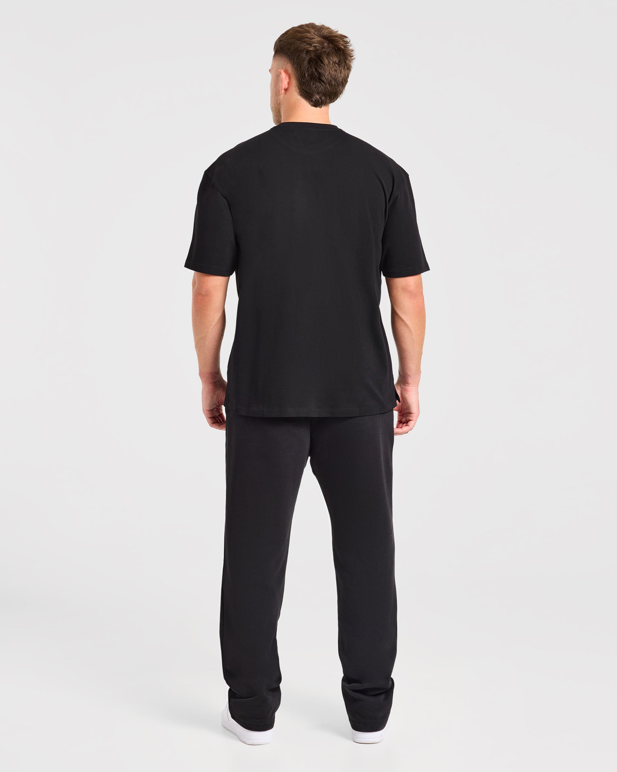 AYBL Elite Iron Oversized T Shirt - Zwart