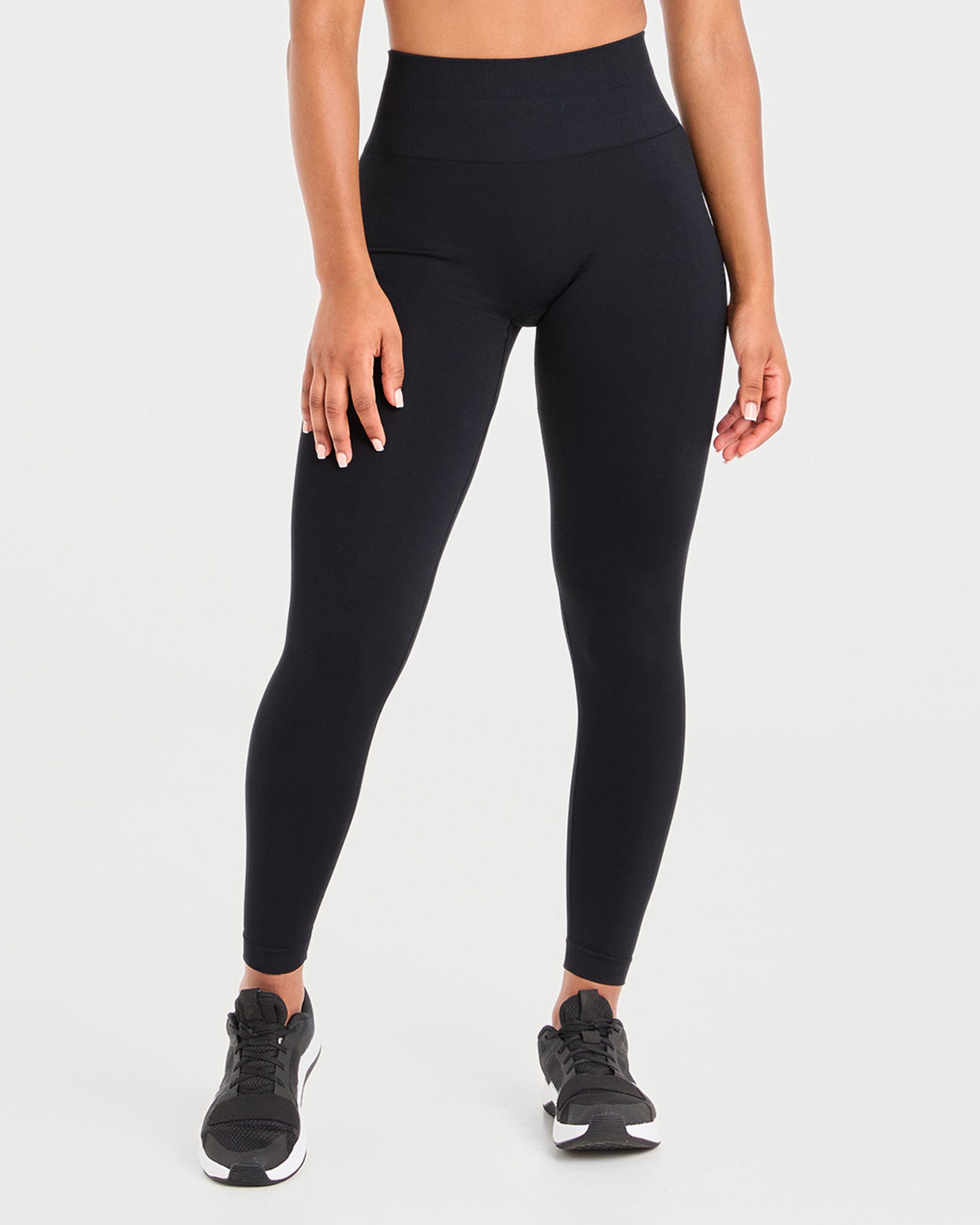 Power Seamless Leggings - Zwart