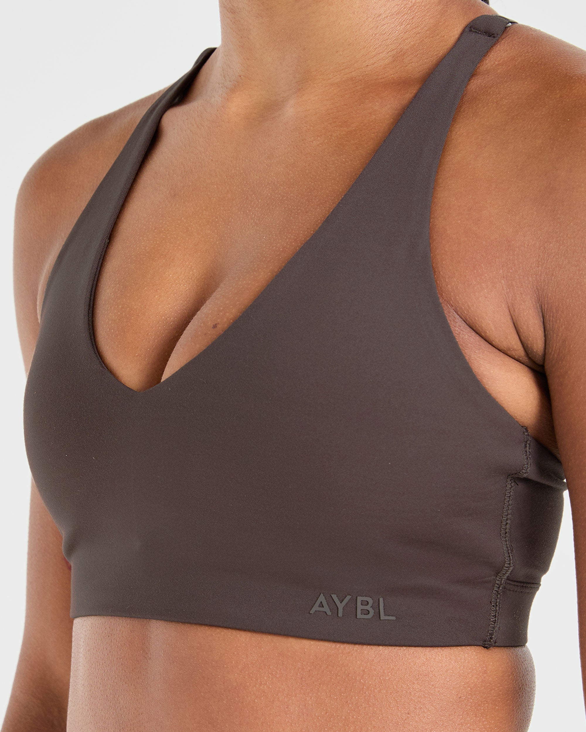 Staple Sports Bra - Coffee Bruin