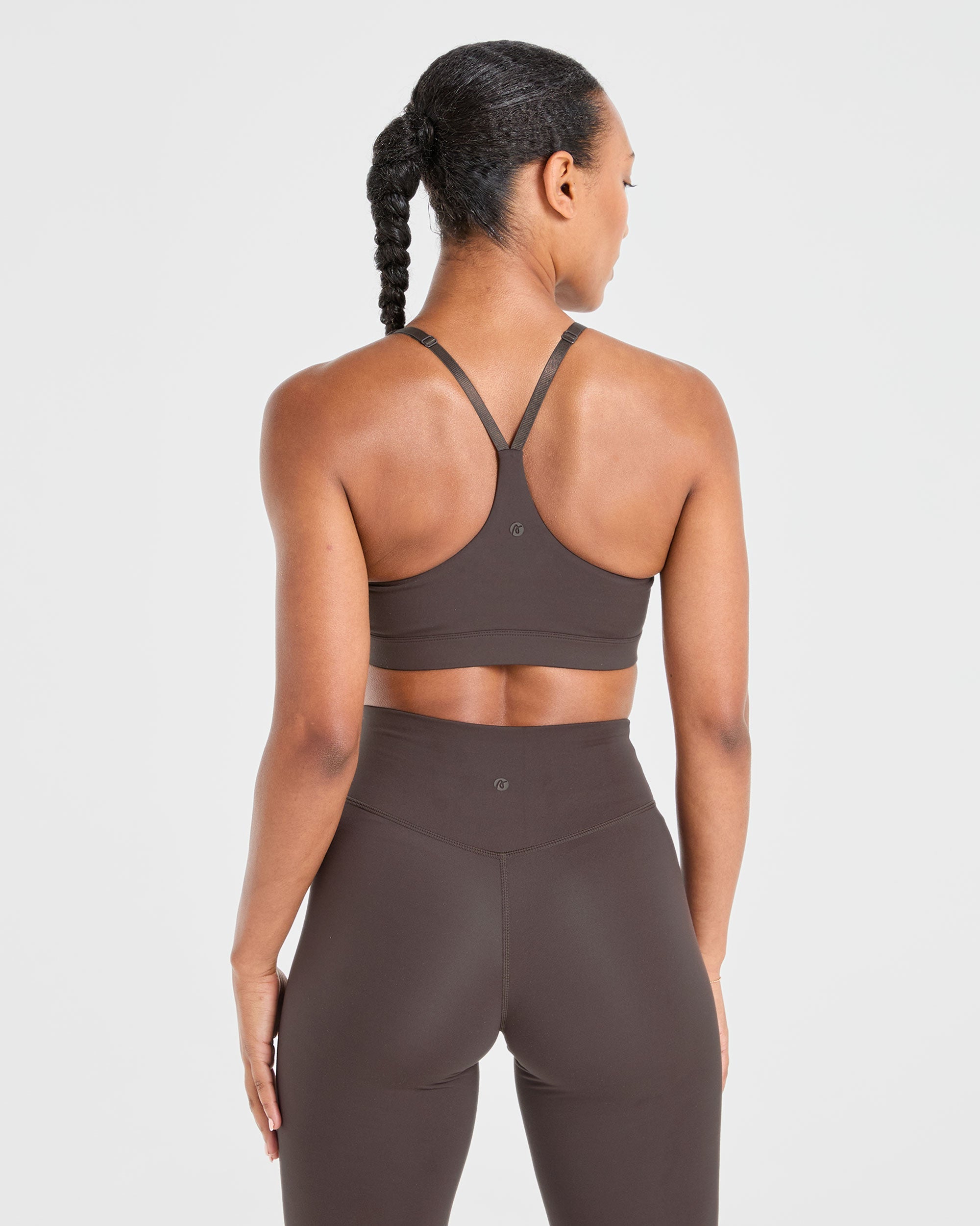 Staple Sports Bra - Coffee Bruin