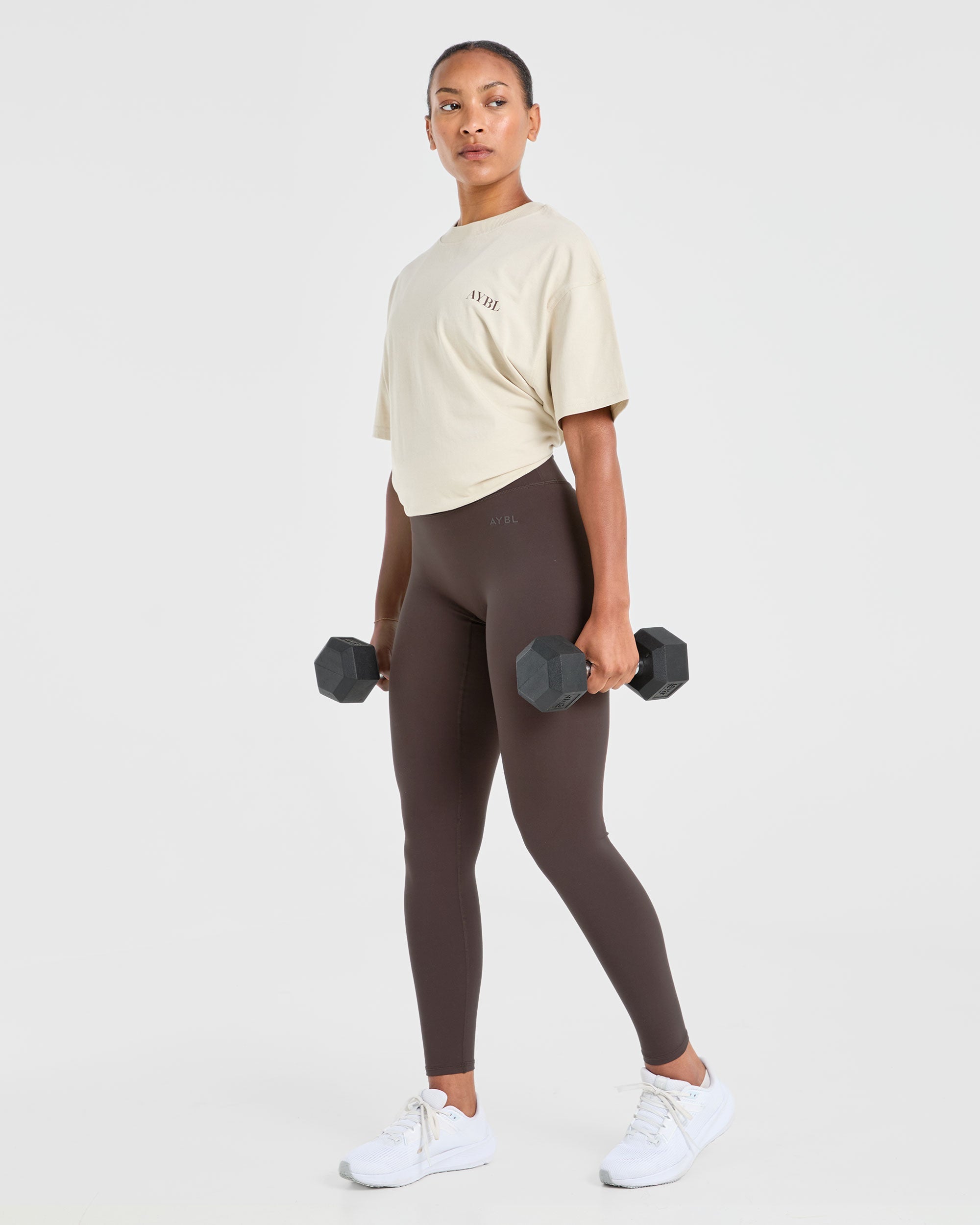 Staple Leggings - Coffee Bruin