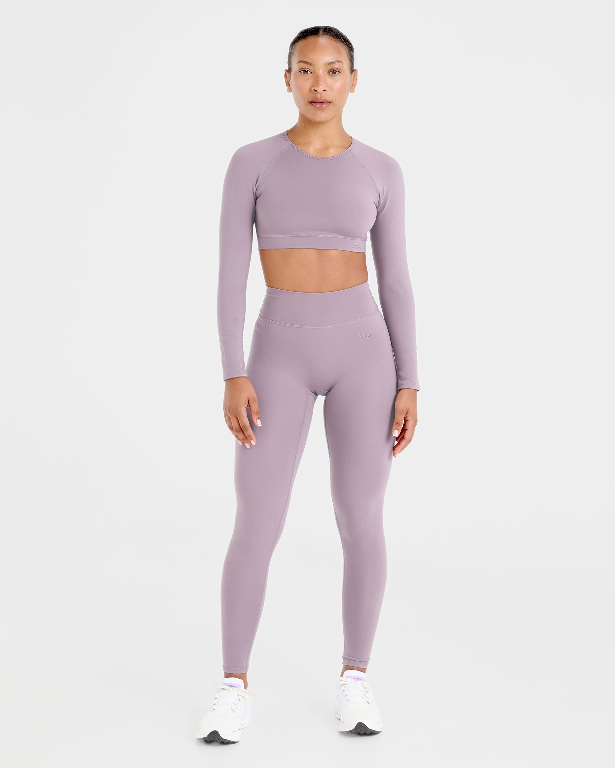 Staple Leggings - Mauve Paars