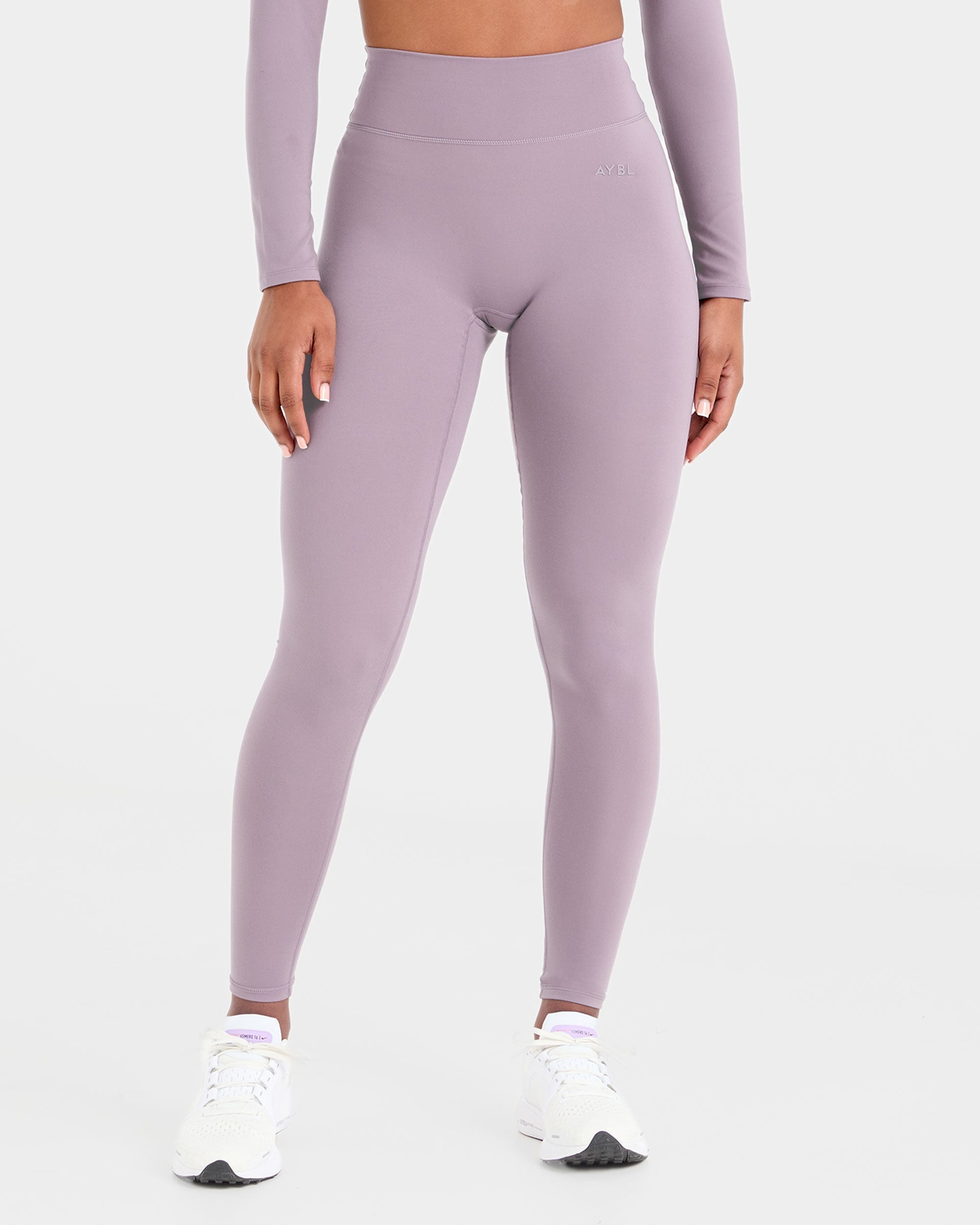 Staple Leggings - Mauve Paars