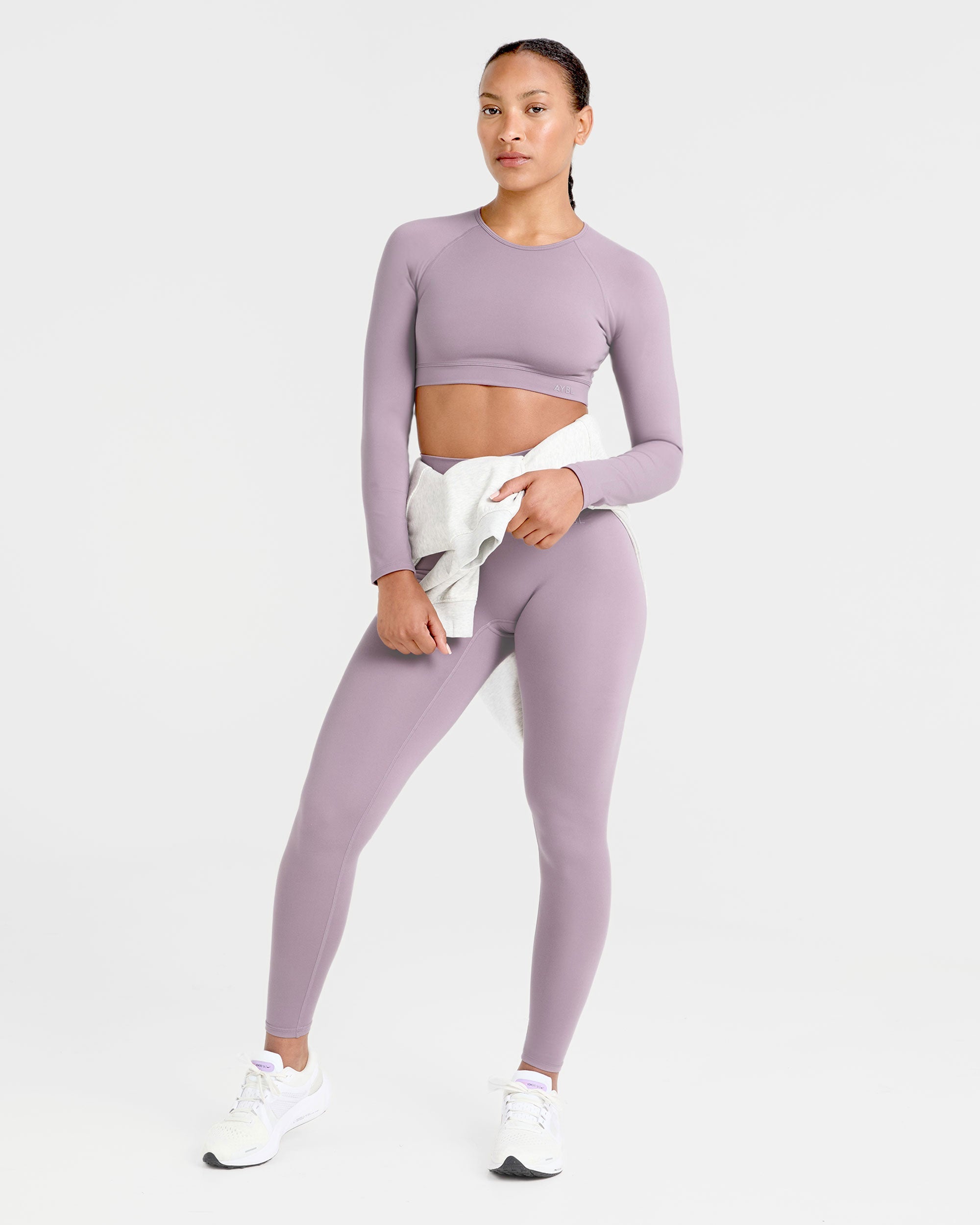 Staple Leggings - Mauve Paars