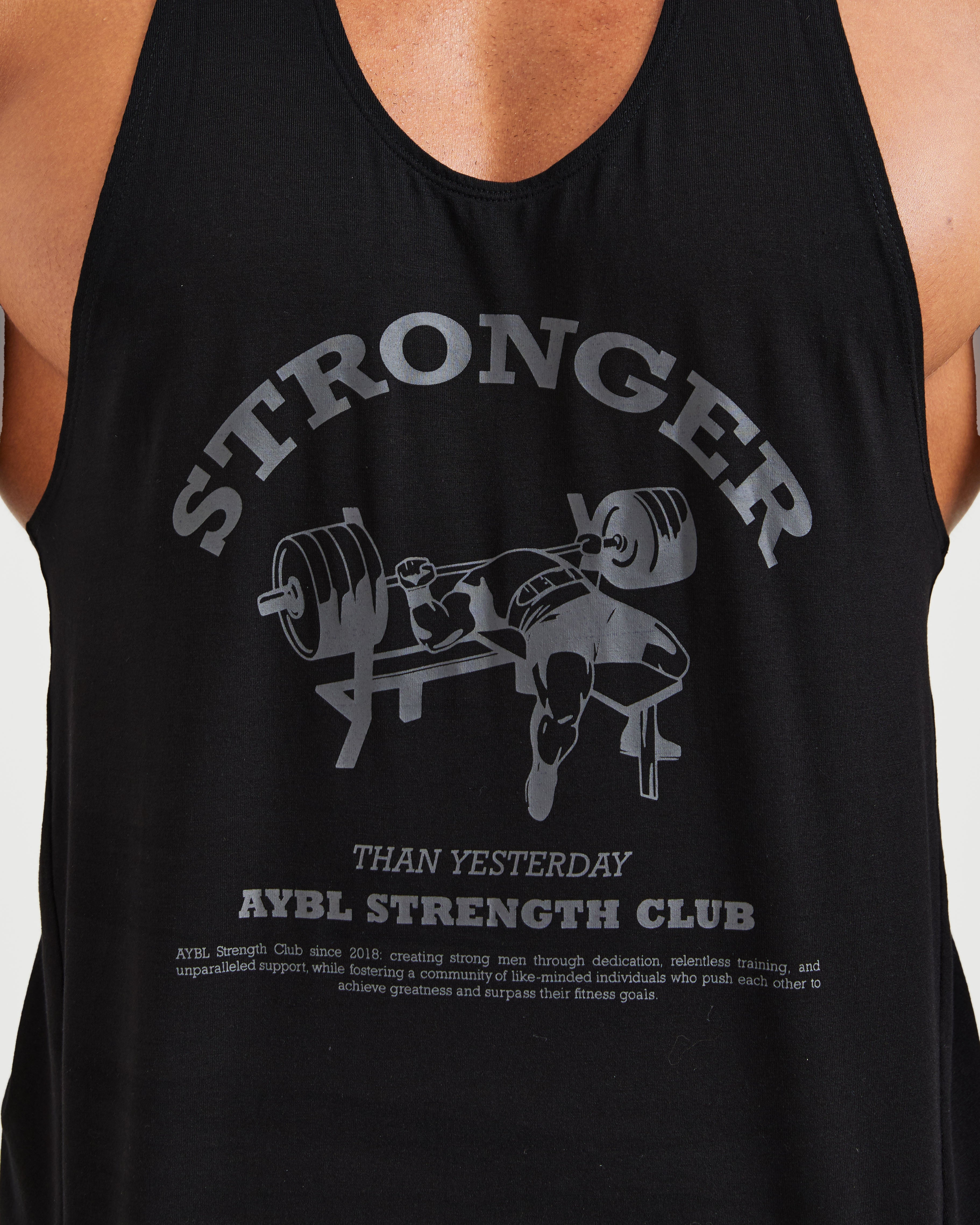 Bench Press Stringer - Zwart