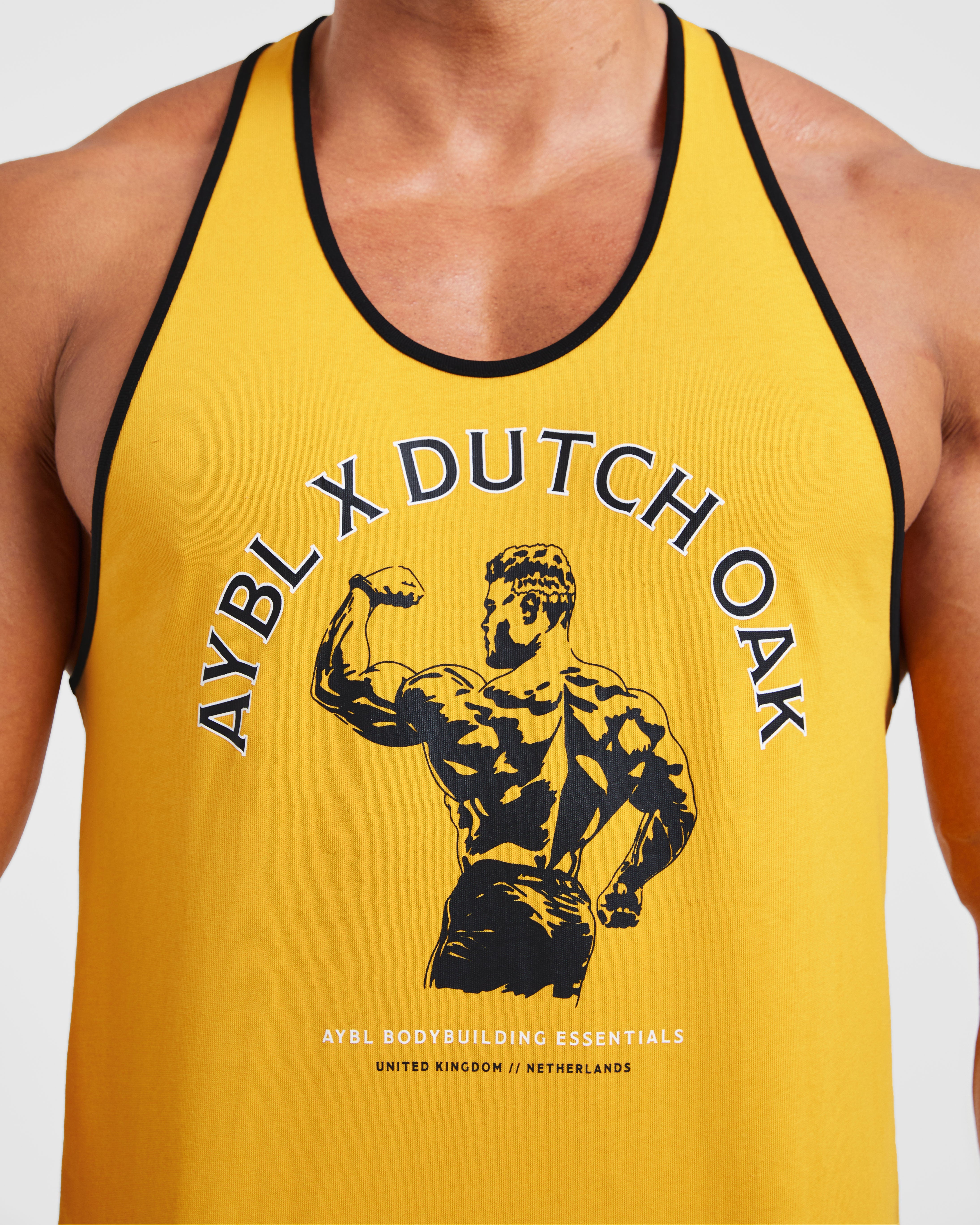 Wesley Vissers X Dutch Oak Stringer - Geel/Zwart