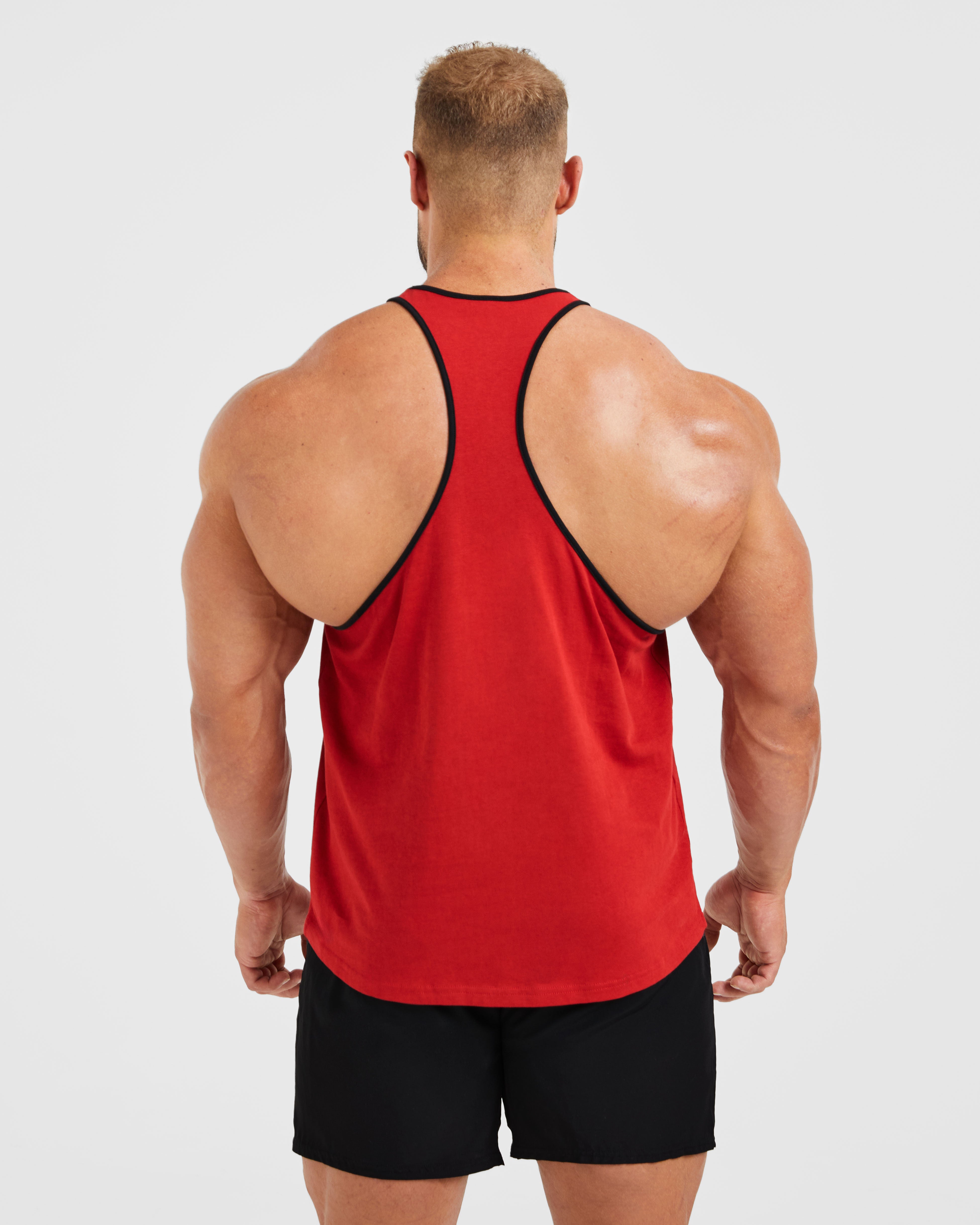 Wesley Vissers X Beyond Limits Stringer - Rood/Zwart