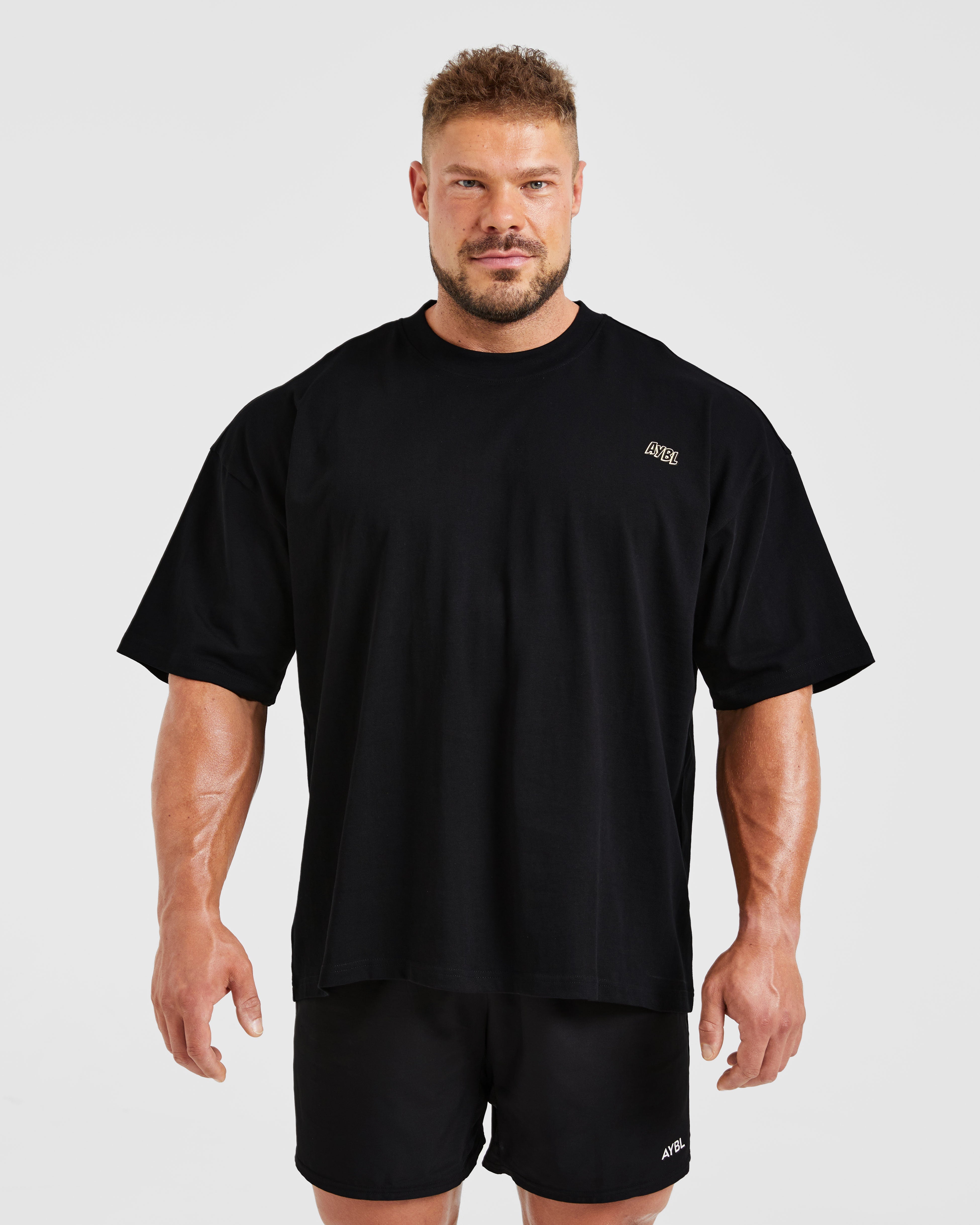 Wesley Vissers X Wheyyy Drip Oversized T Shirt - Zwart