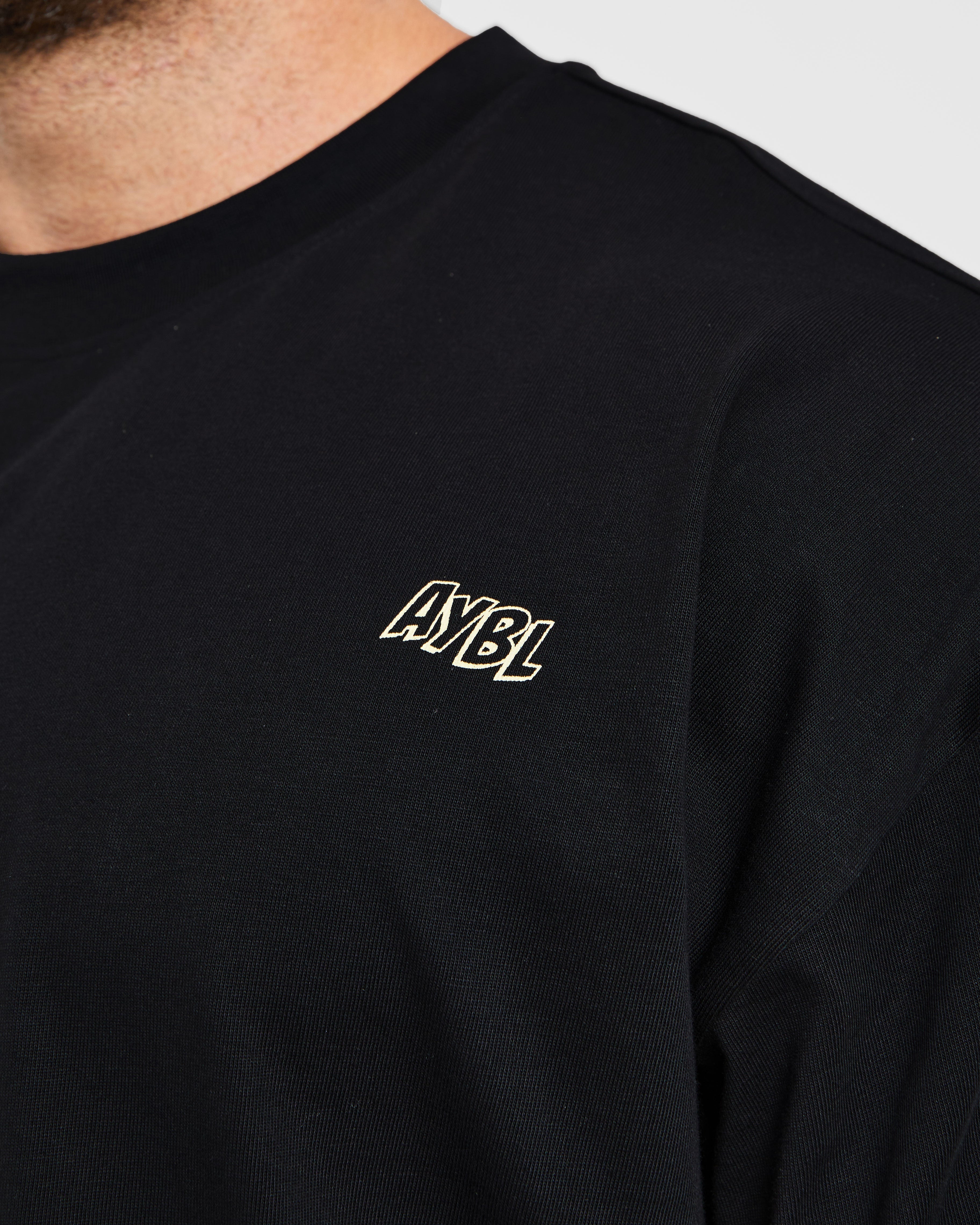 Wesley Vissers X Wheyyy Drip Oversized T Shirt - Zwart