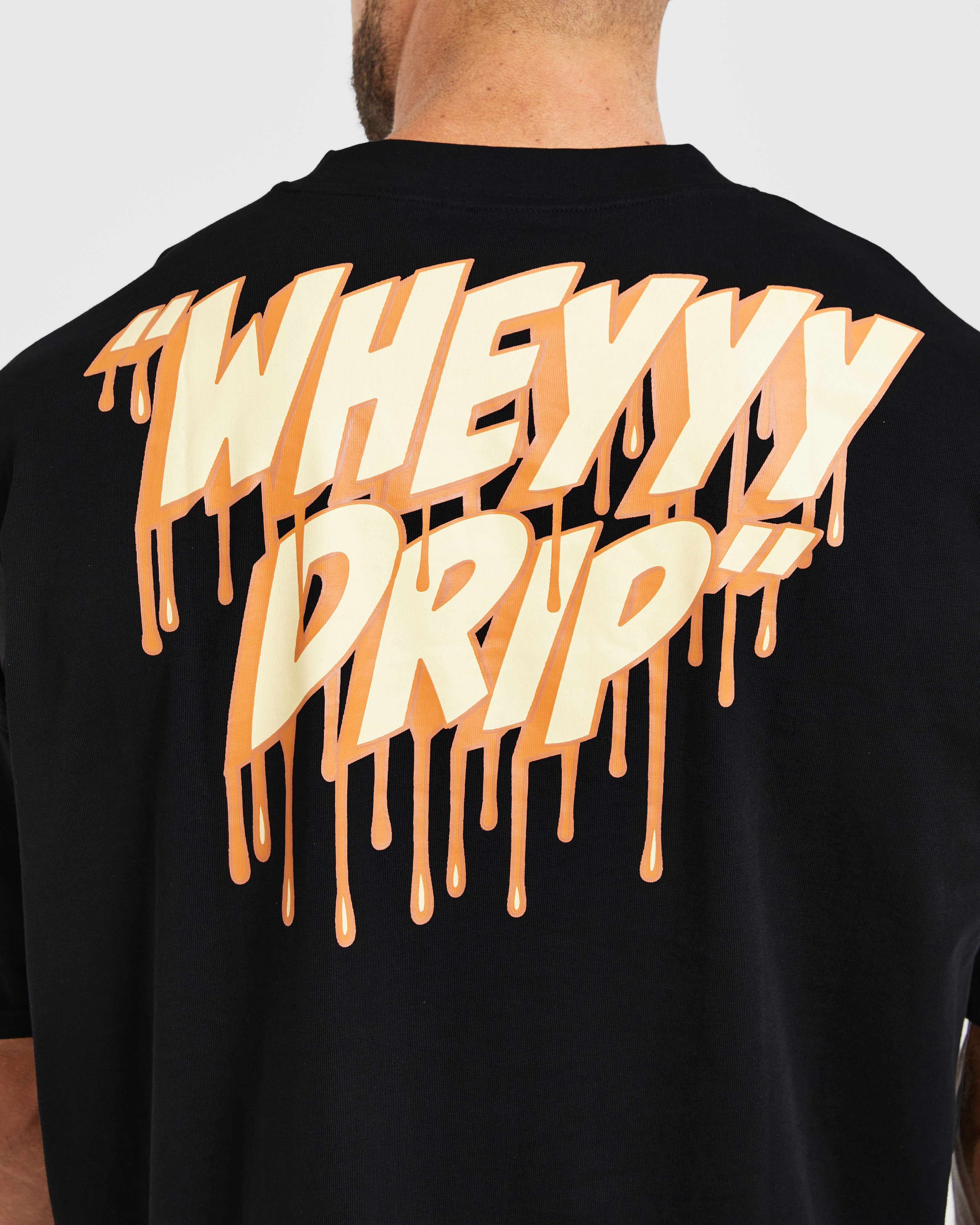 Wesley Vissers X Wheyyy Drip Oversized T Shirt - Zwart