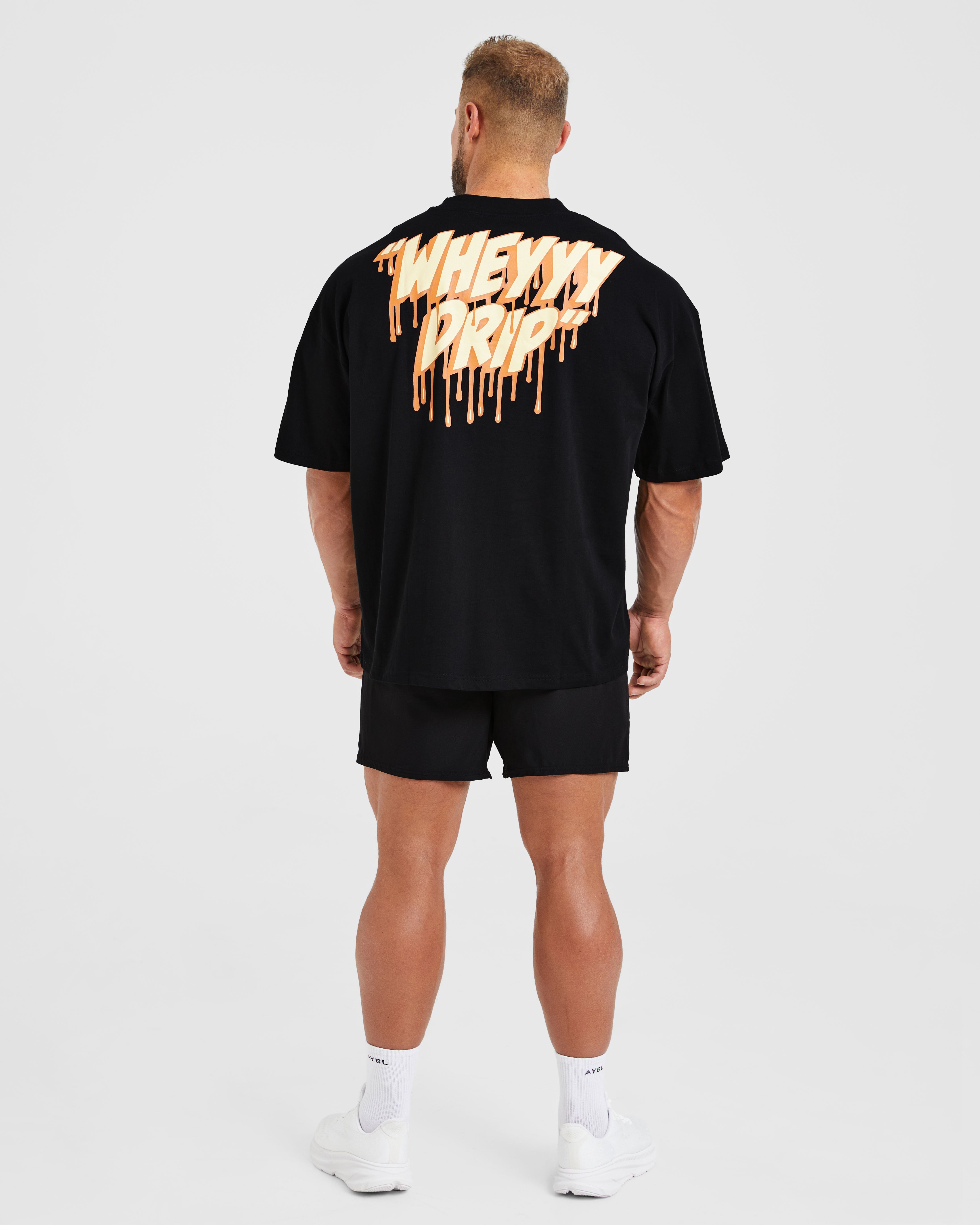 Wesley Vissers X Wheyyy Drip Oversized T Shirt - Zwart