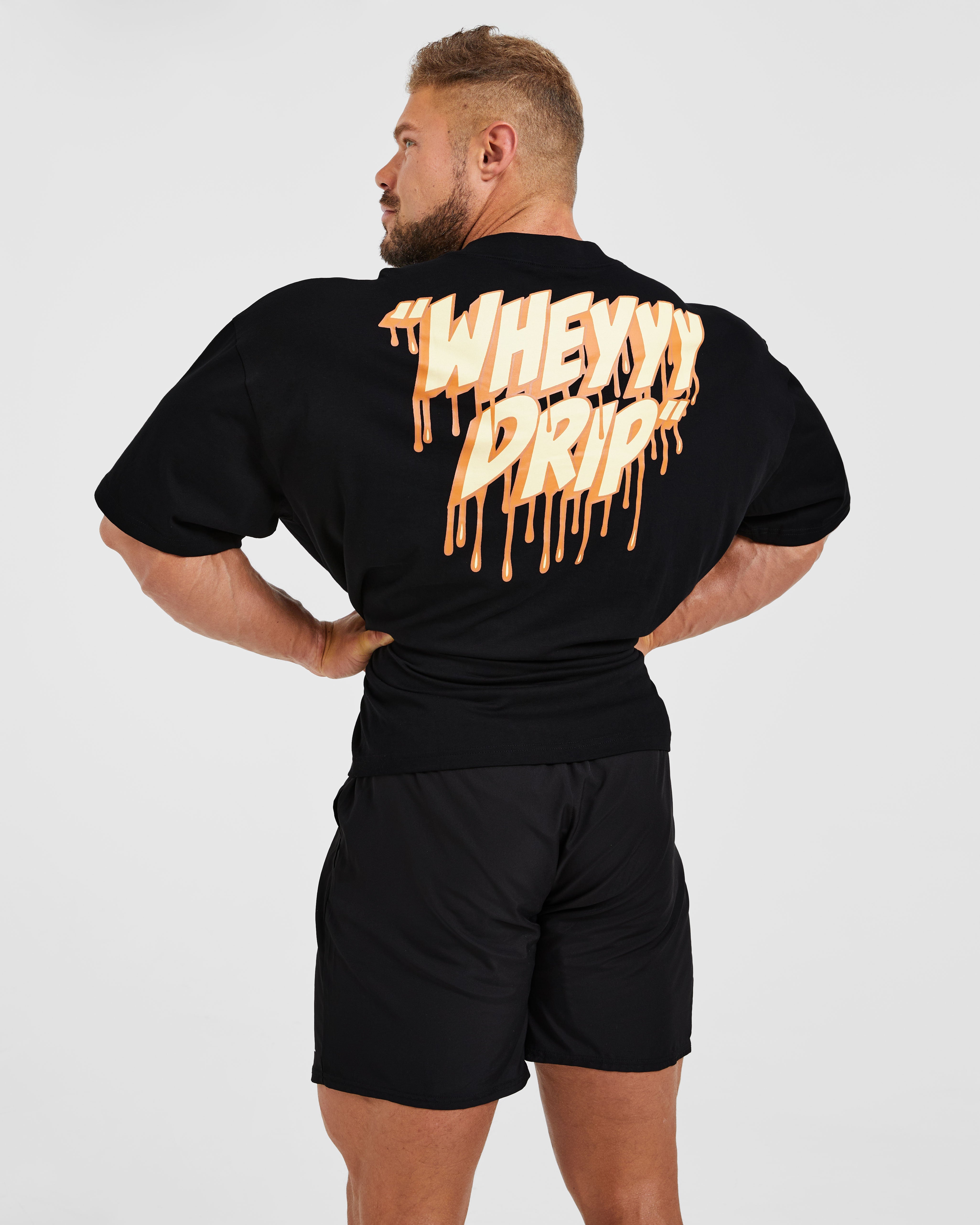 Wesley Vissers X Wheyyy Drip Oversized T Shirt - Zwart