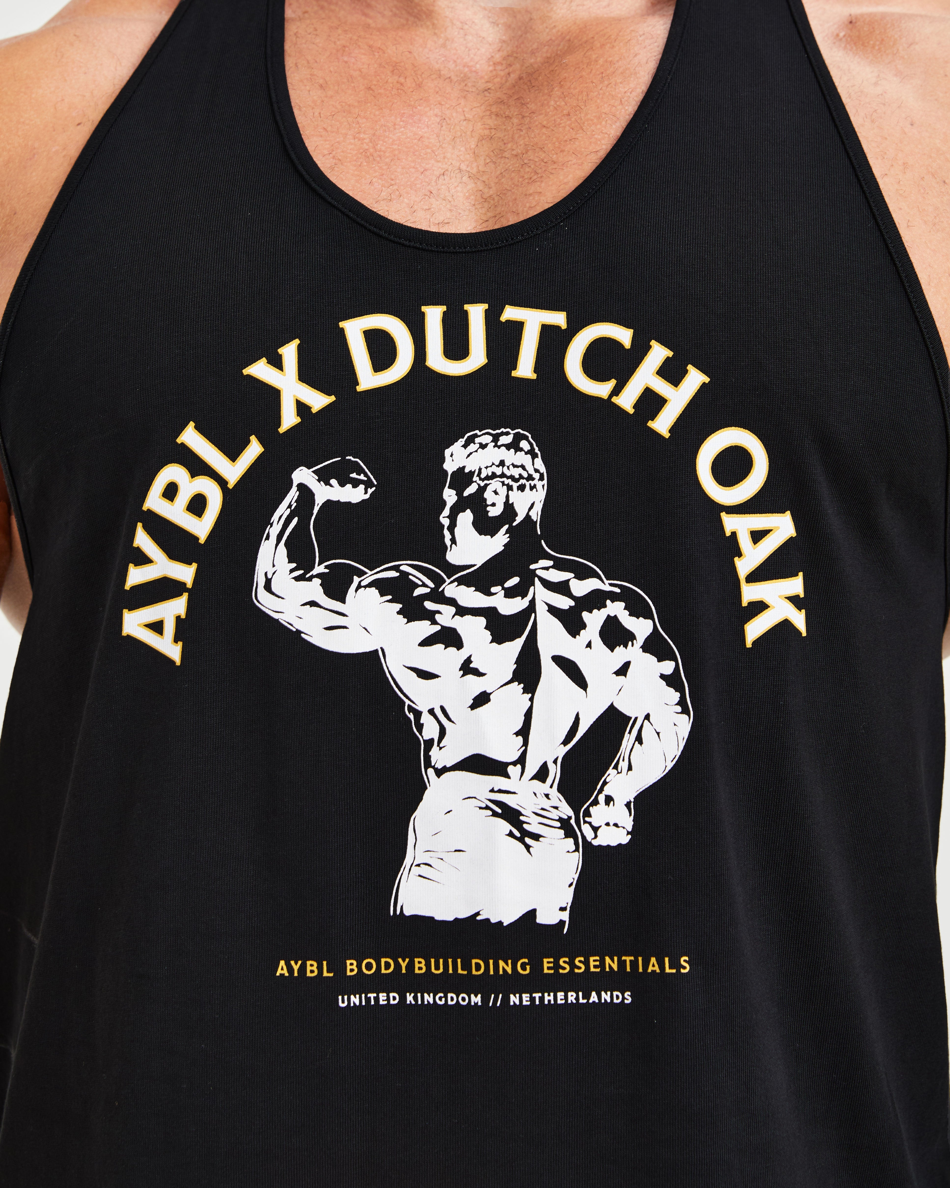 Wesley Vissers X Dutch Oak Stringer - Zwart/White