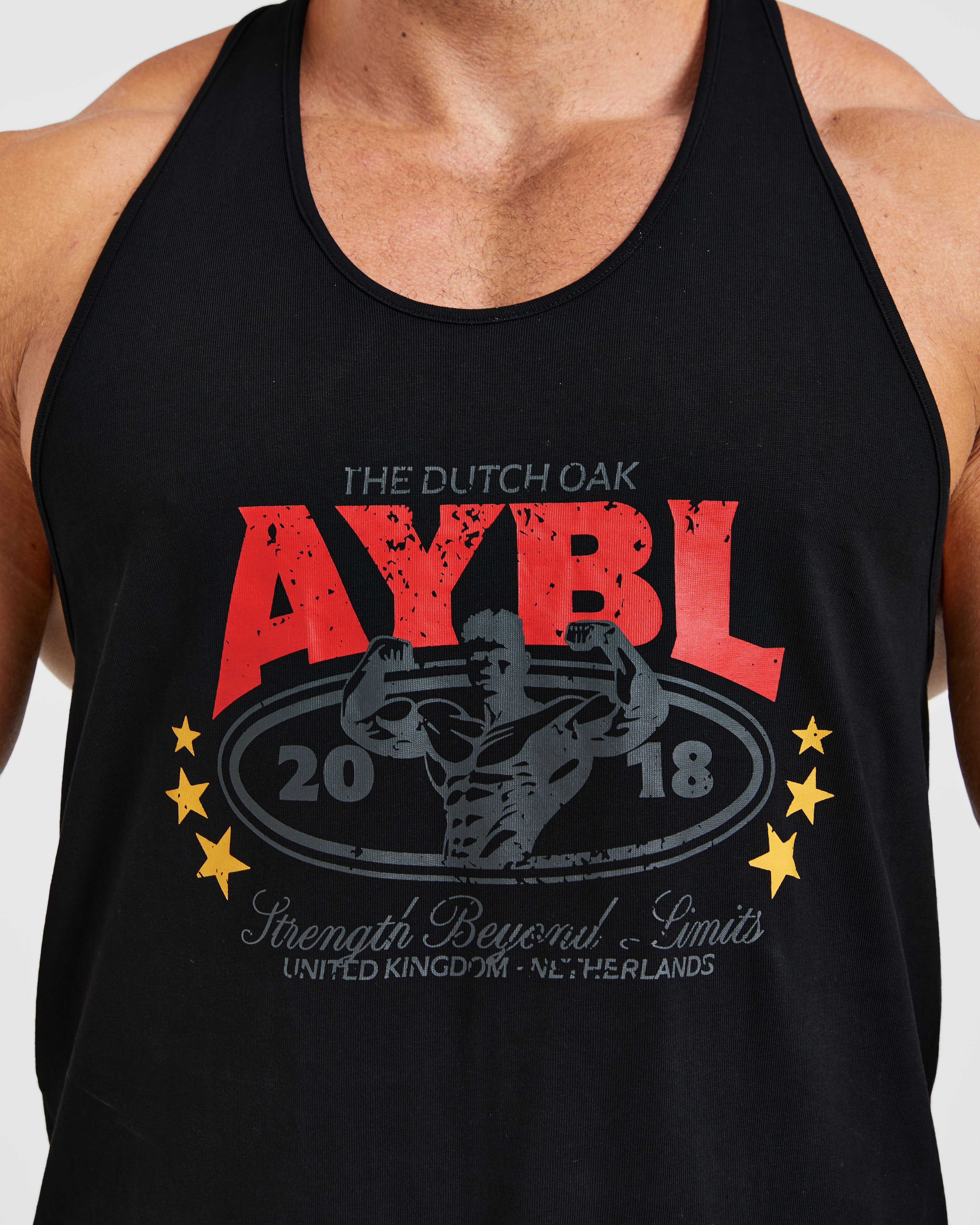 Wesley Vissers X Beyond Limits Stringer - Zwart/Rood
