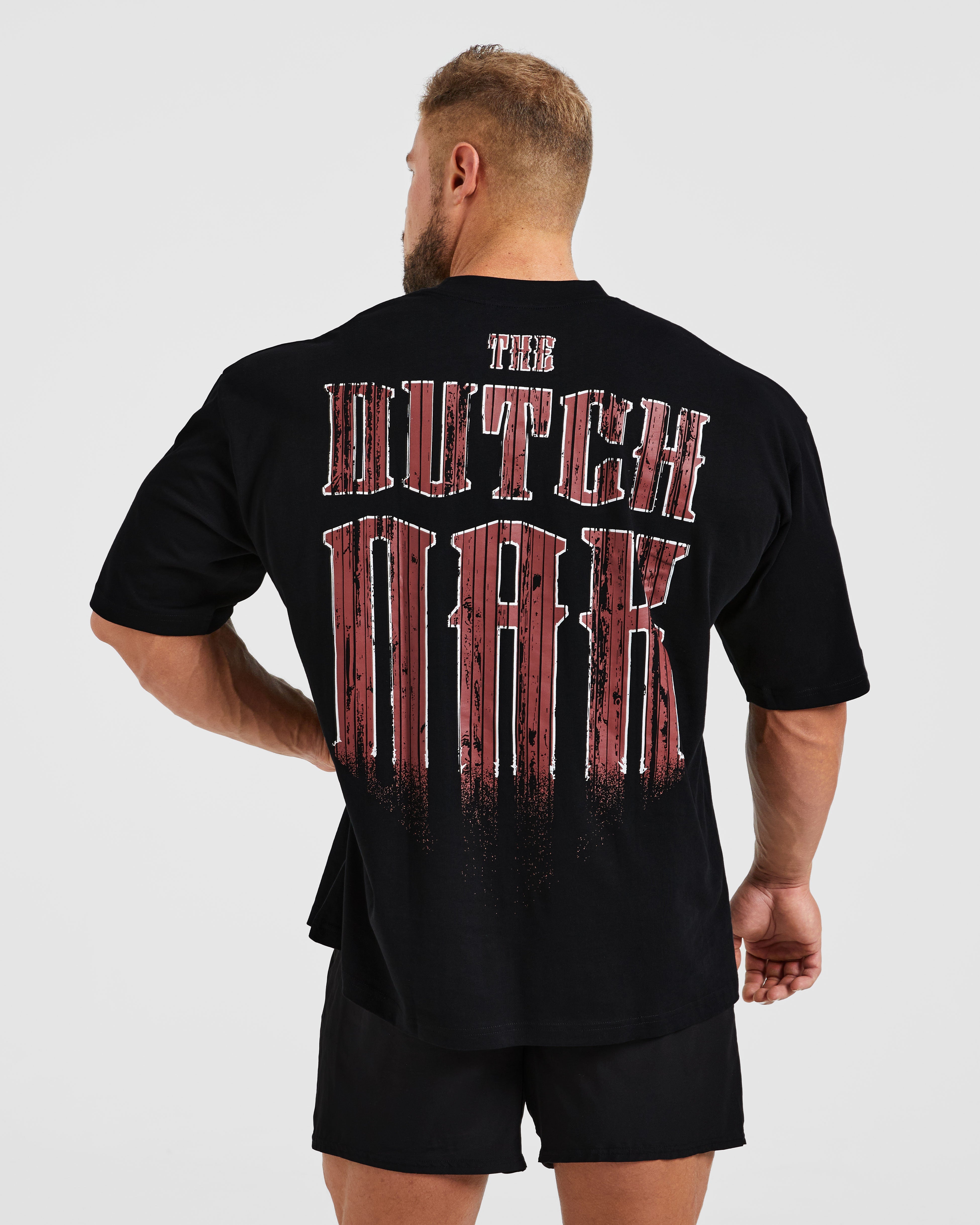 Wesley Vissers X The Dutch Oak Oversized T Shirt - Zwart