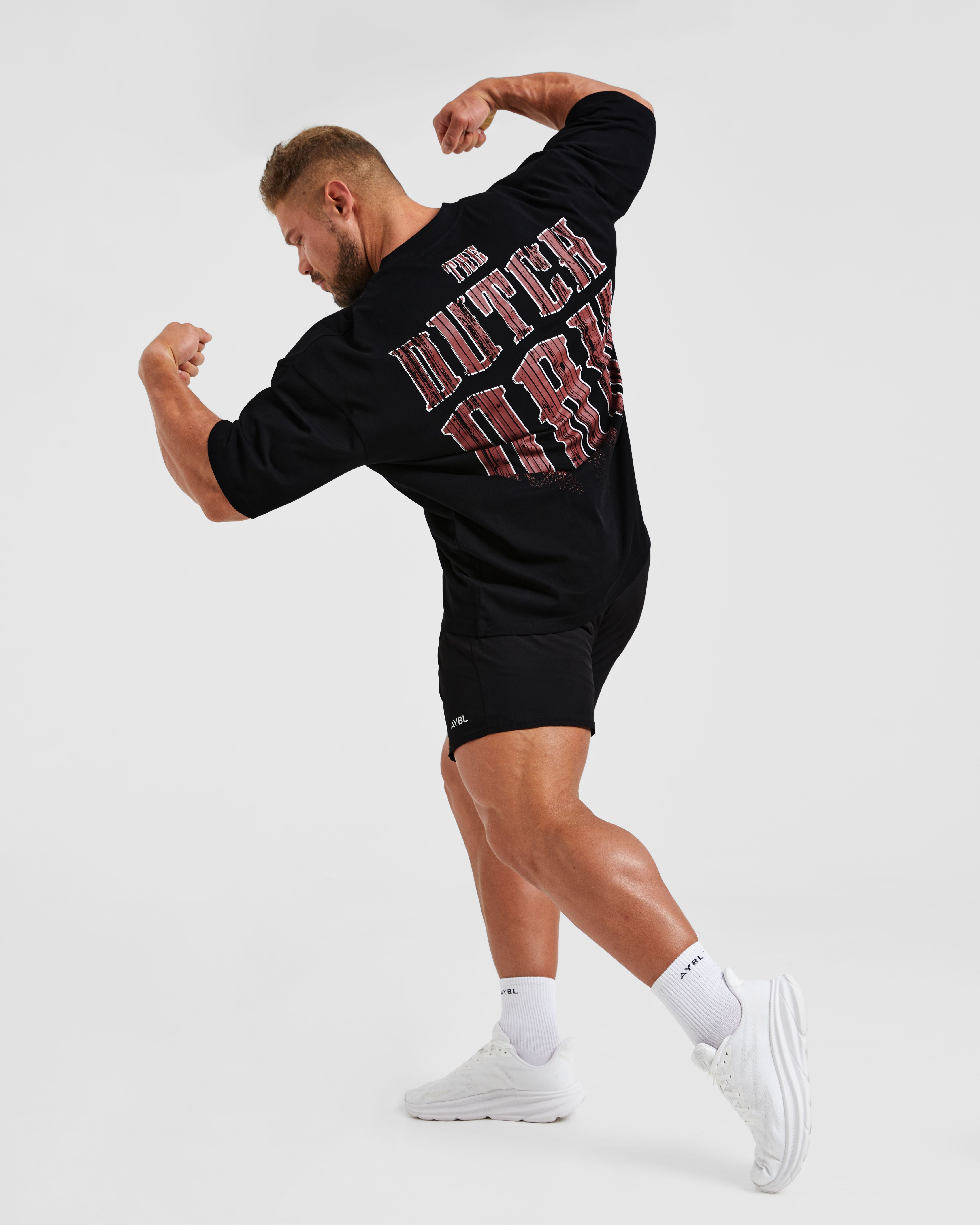 Wesley Vissers X The Dutch Oak Oversized T Shirt - Zwart