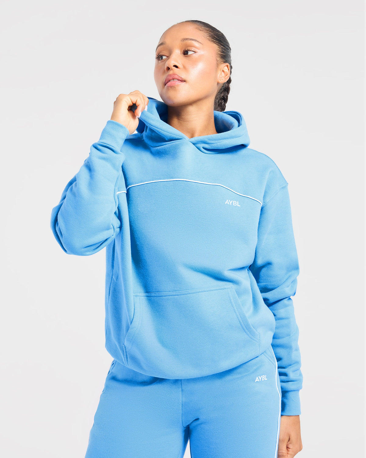 Form Hoodie - Blauw