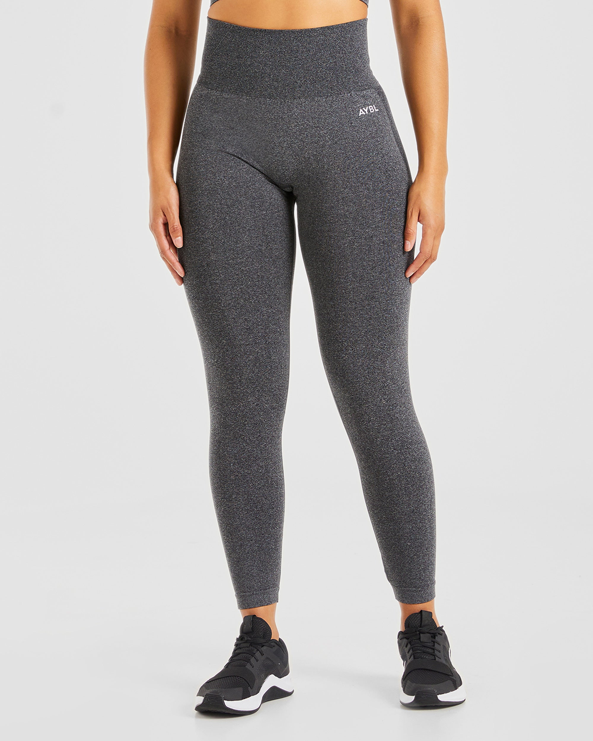 Empower Seamless Leggings - Zwart Marl