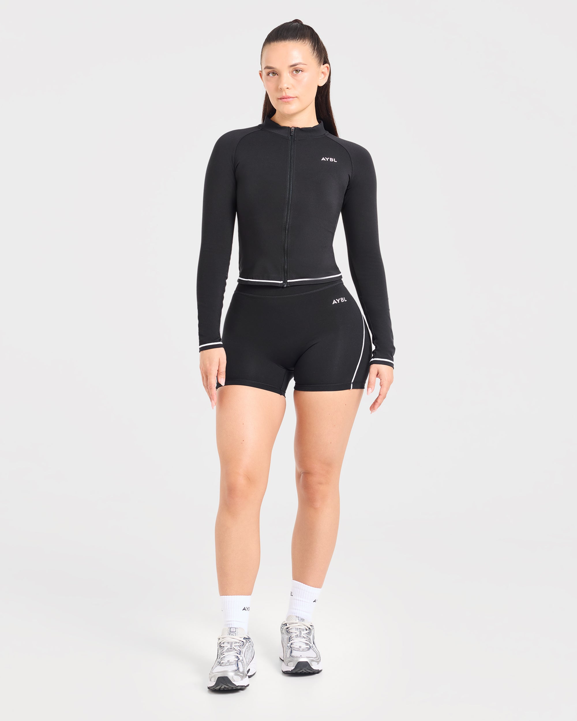 Form Zip Up Jacket - Zwart