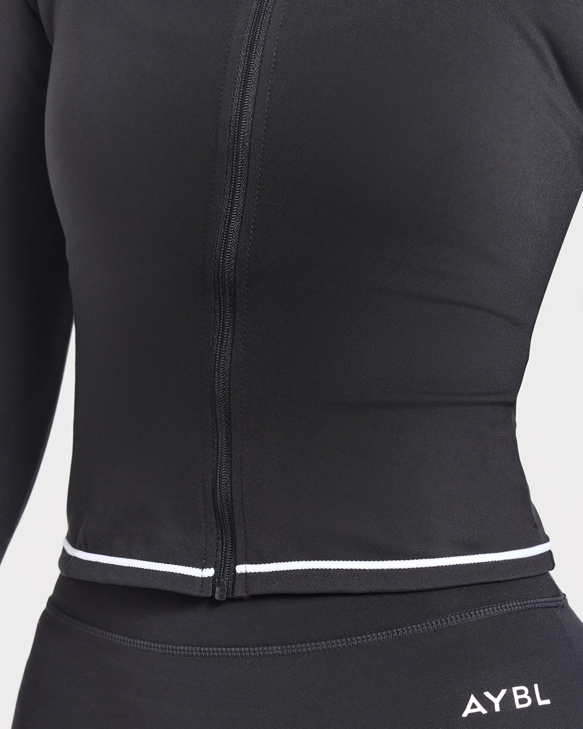 Form Zip Up Jacket - Zwart