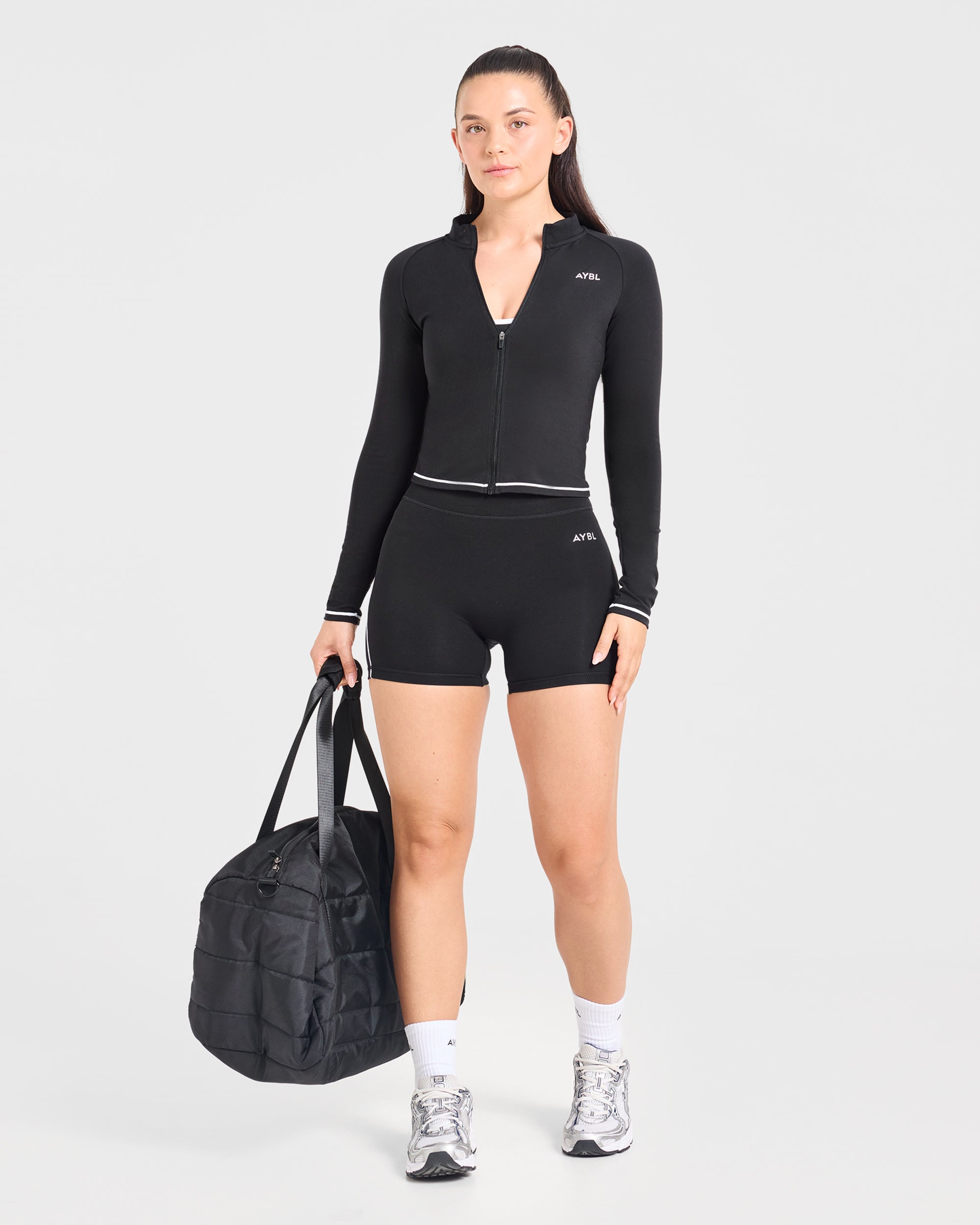 Form Zip Up Jacket - Zwart