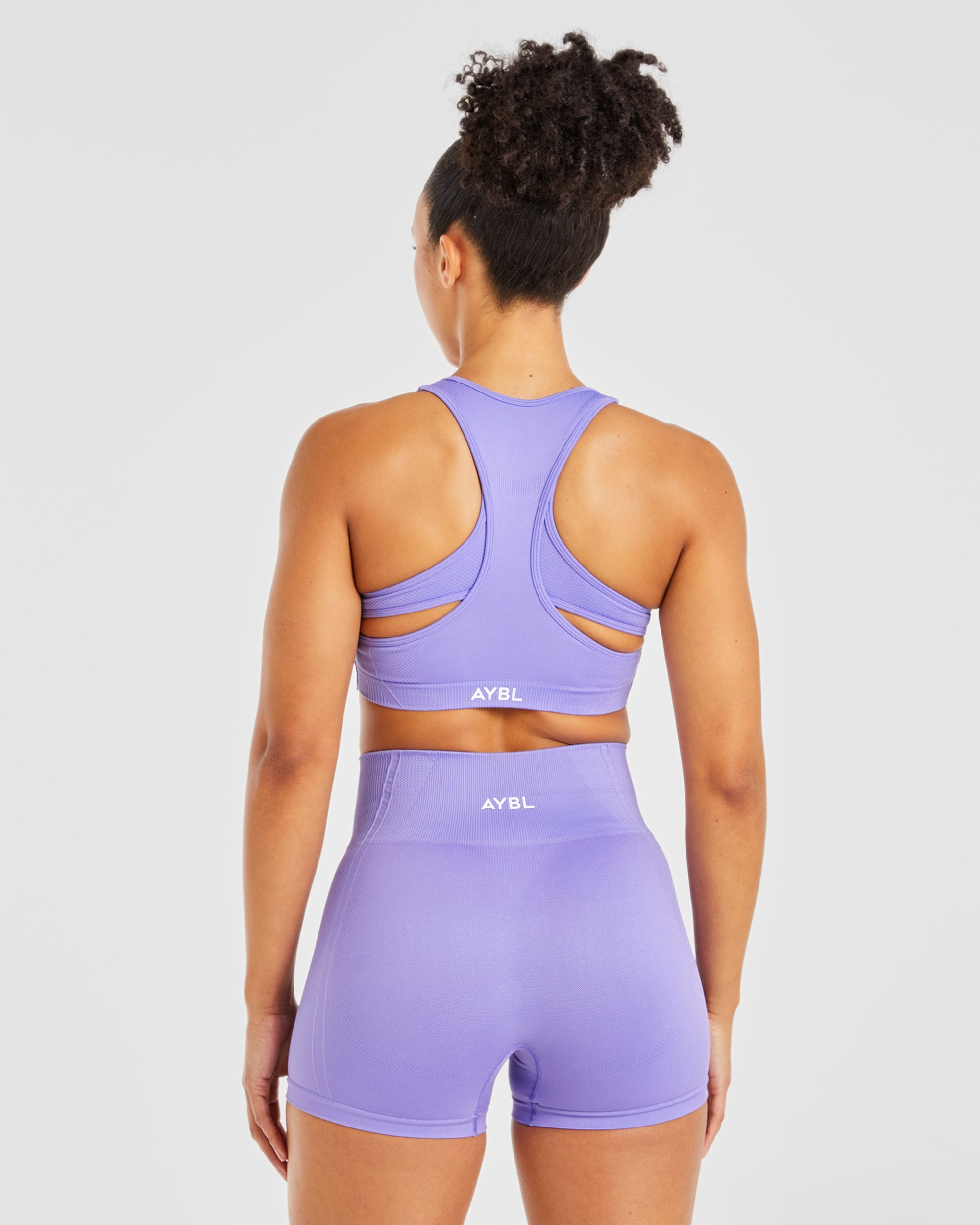 Balance V3 Seamless Sports Bra - Lavender Paars