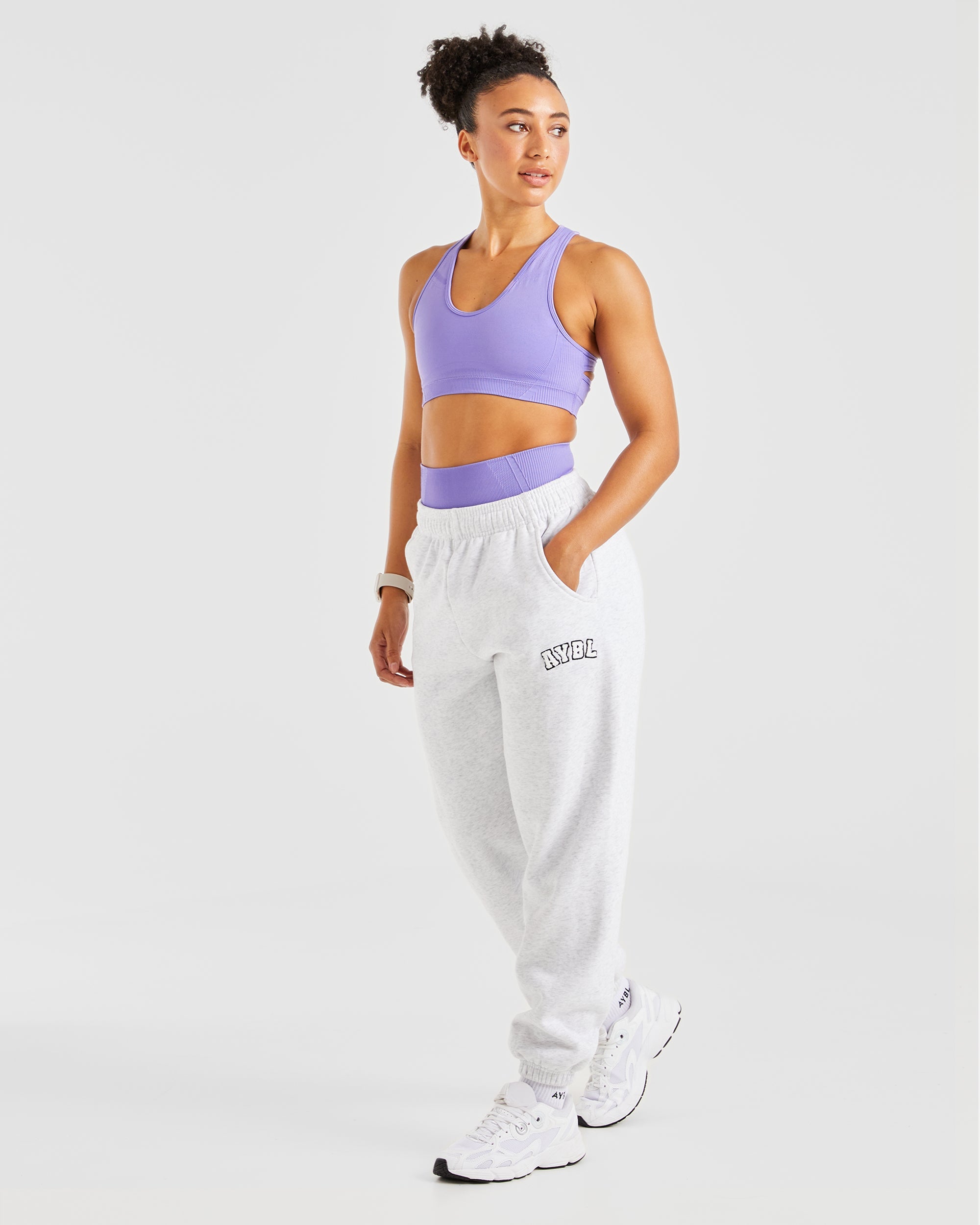 Balance V3 Seamless Sports Bra - Lavender Paars