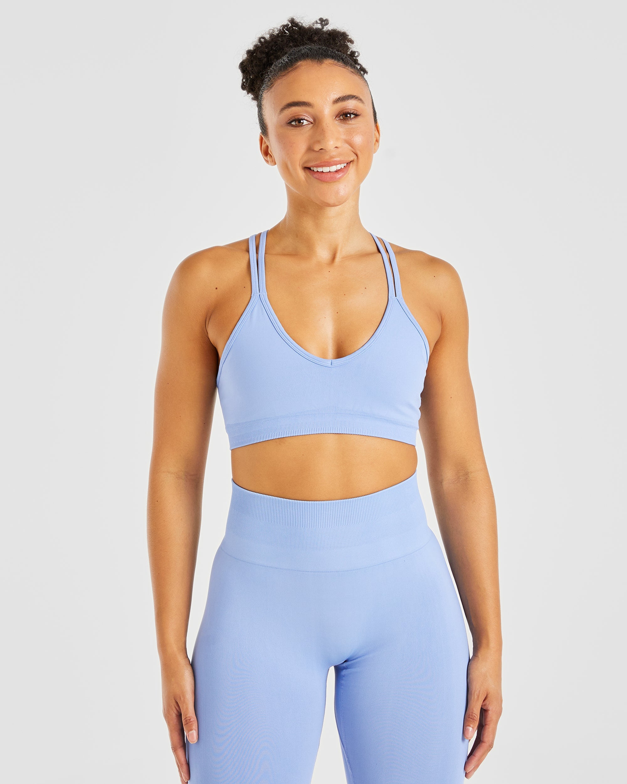 Power Seamless Sports Bra - Blauw