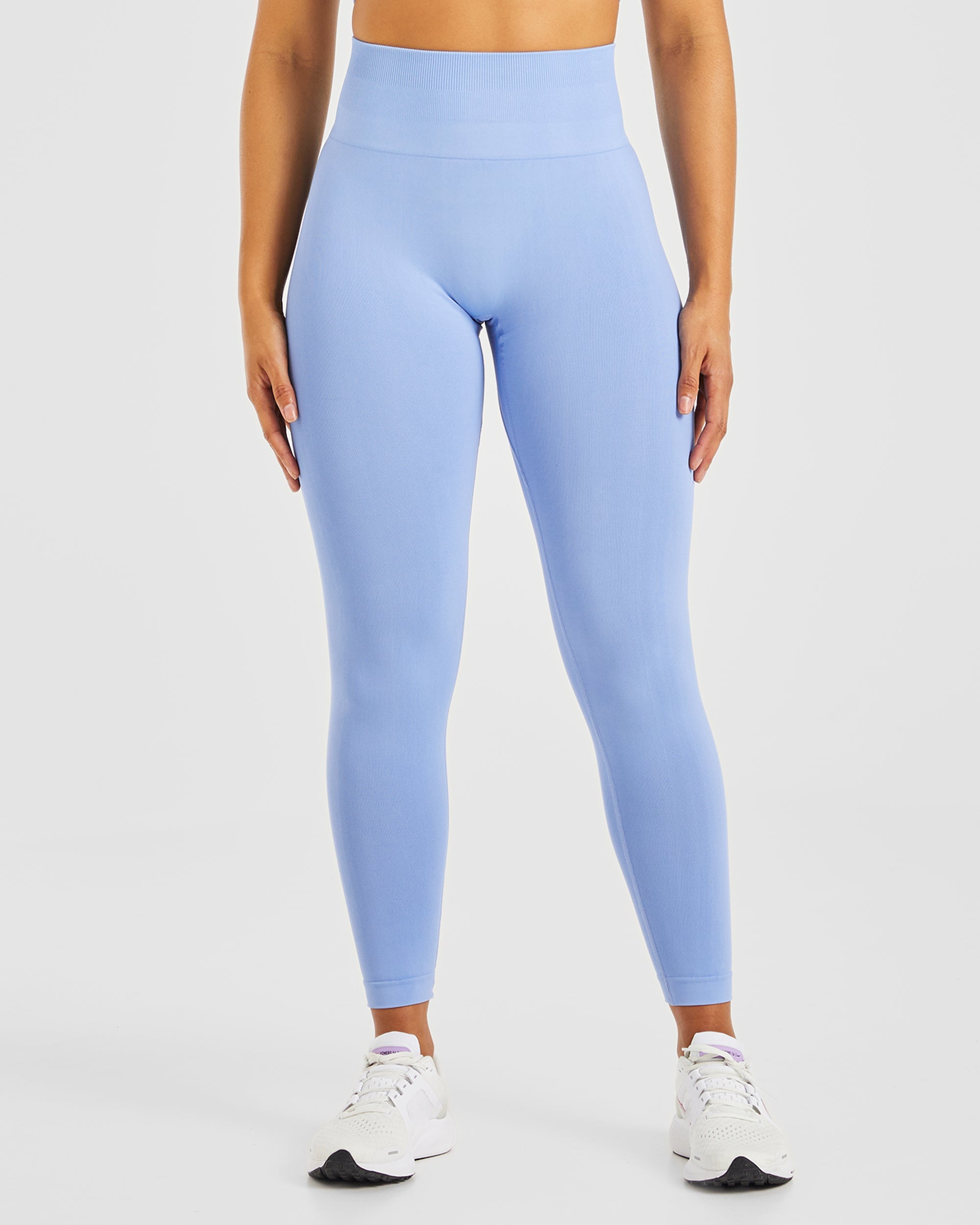 Power Seamless Leggings - Blauw