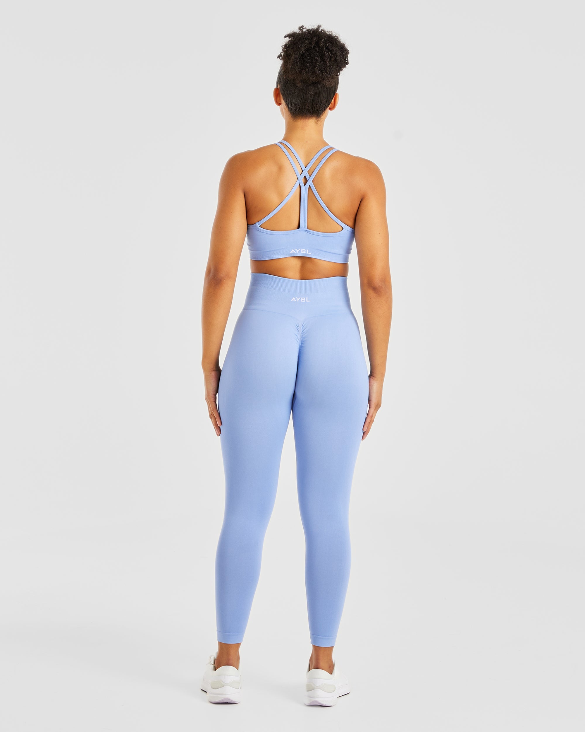 Power Seamless Leggings - Blauw