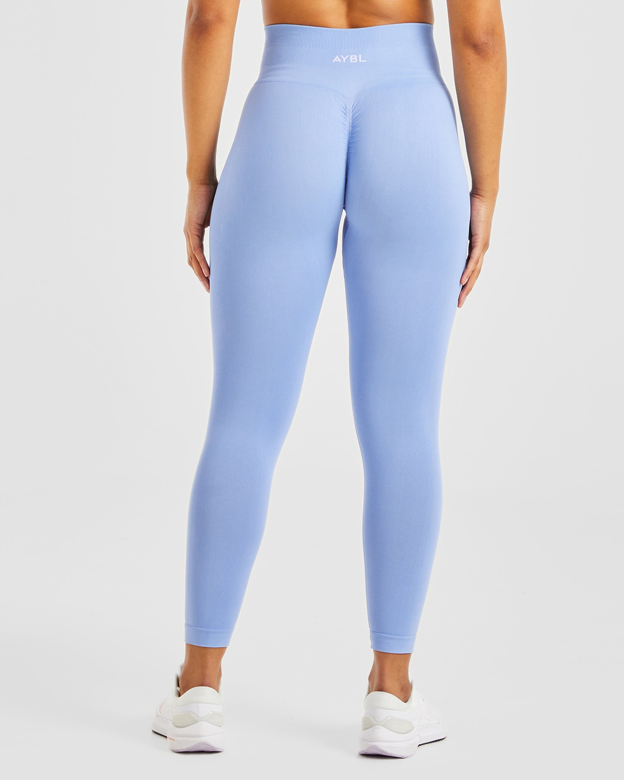 Power Seamless Leggings - Blauw