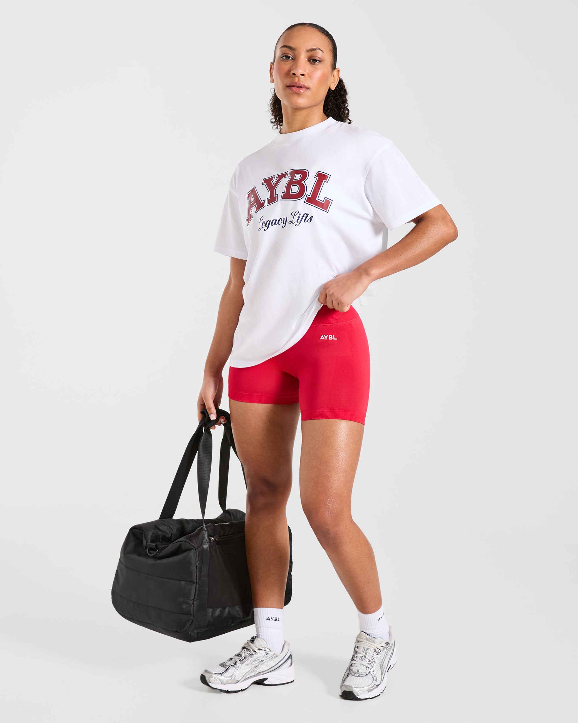 Legacy Lifts Oversized T Shirt - Wit