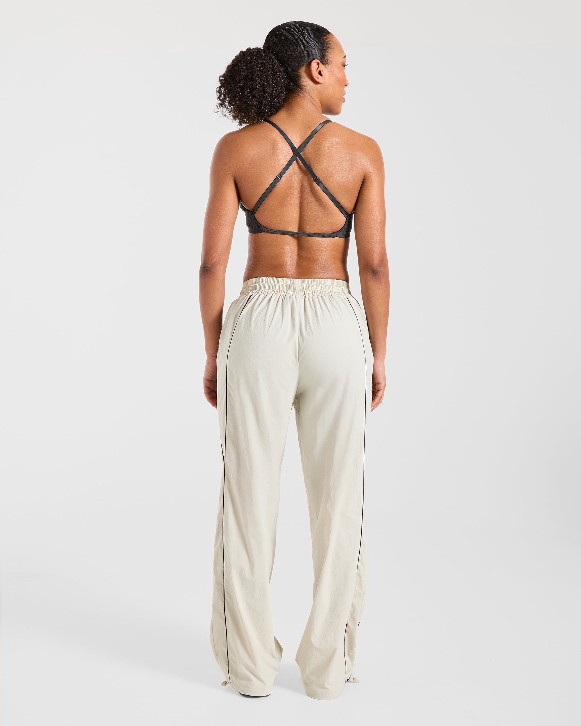 Retro Track Joggers - Off Wit