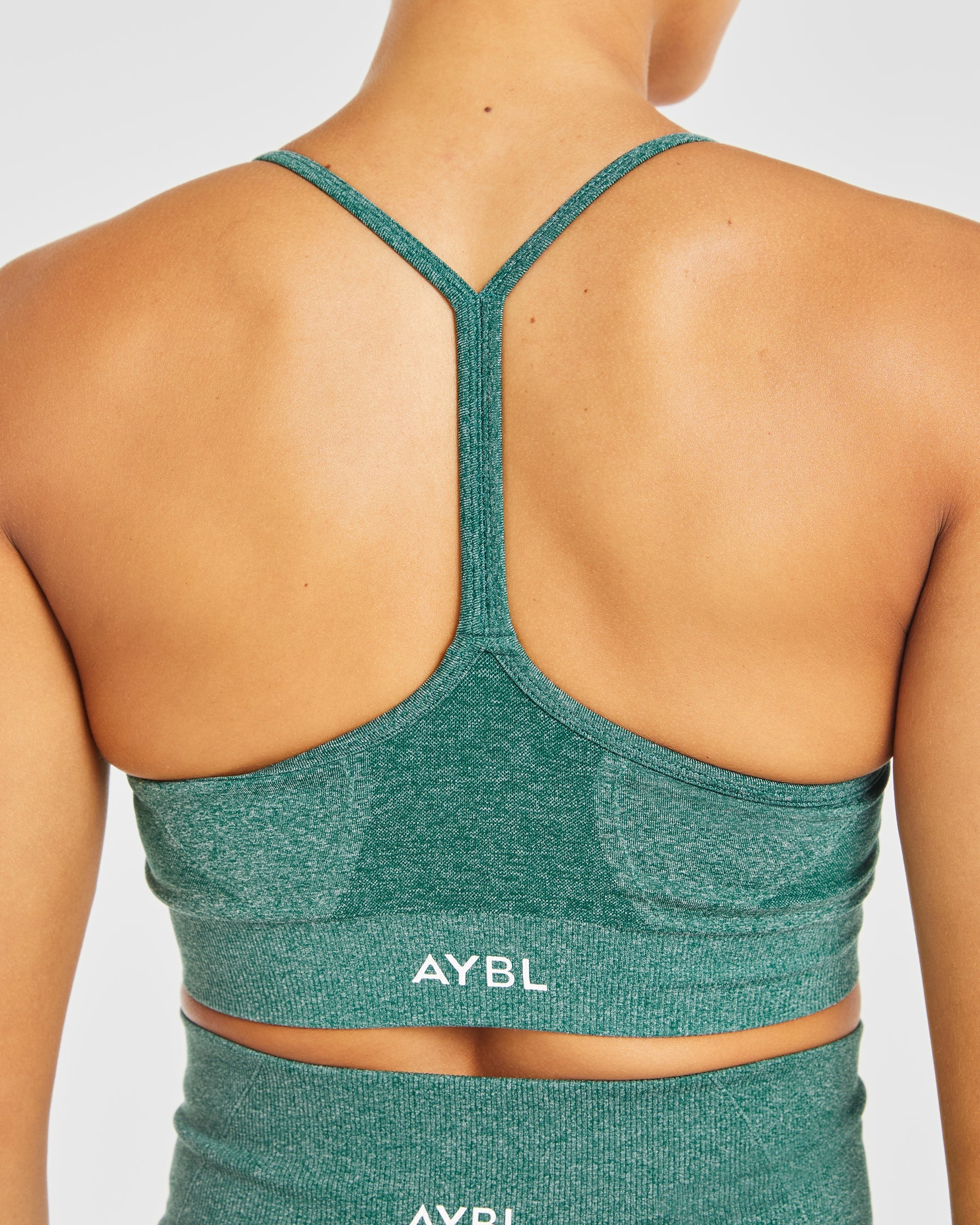 Empower Seamless Sports Bra - Forest Groen Marl