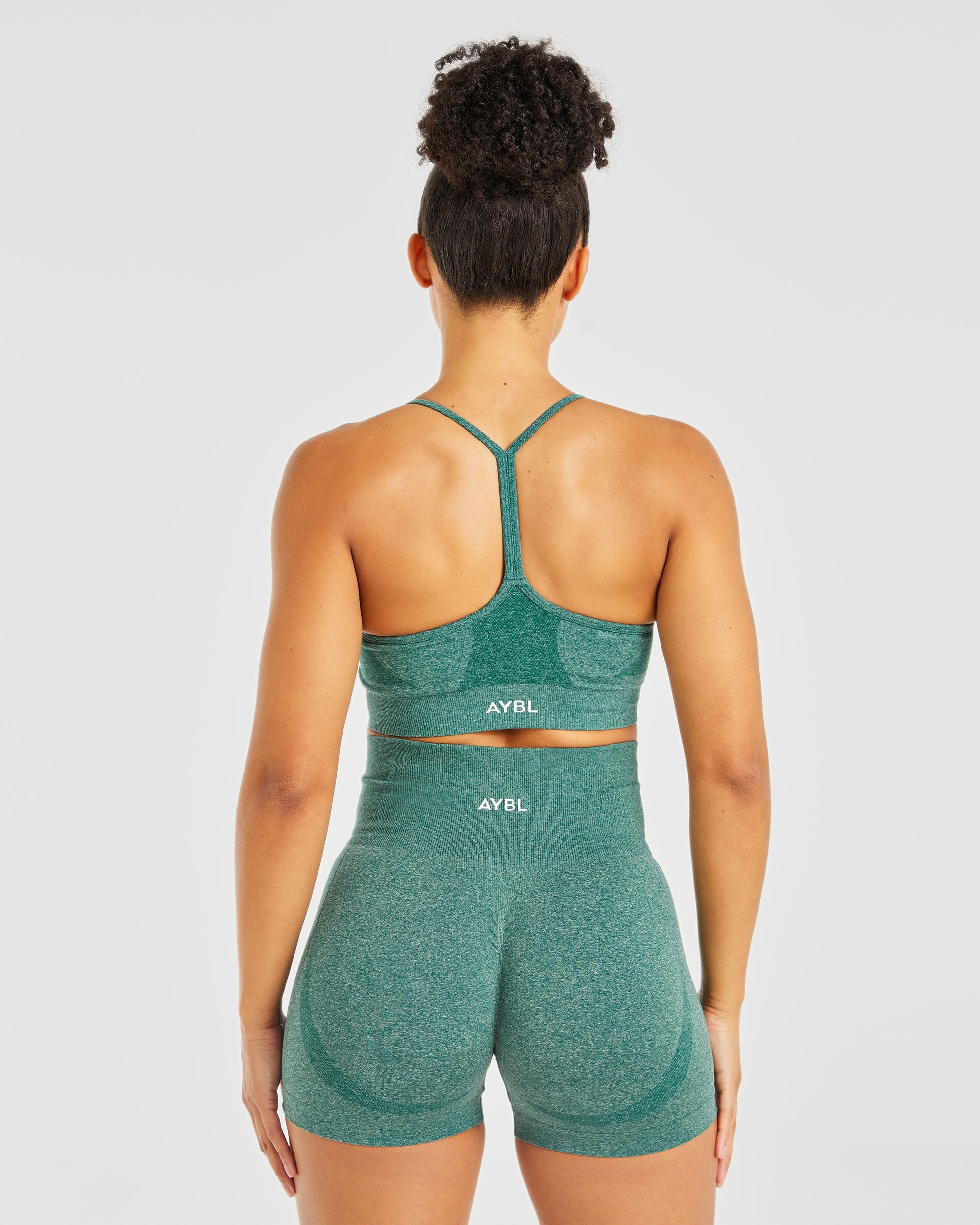 Empower Seamless Sports Bra - Forest Groen Marl