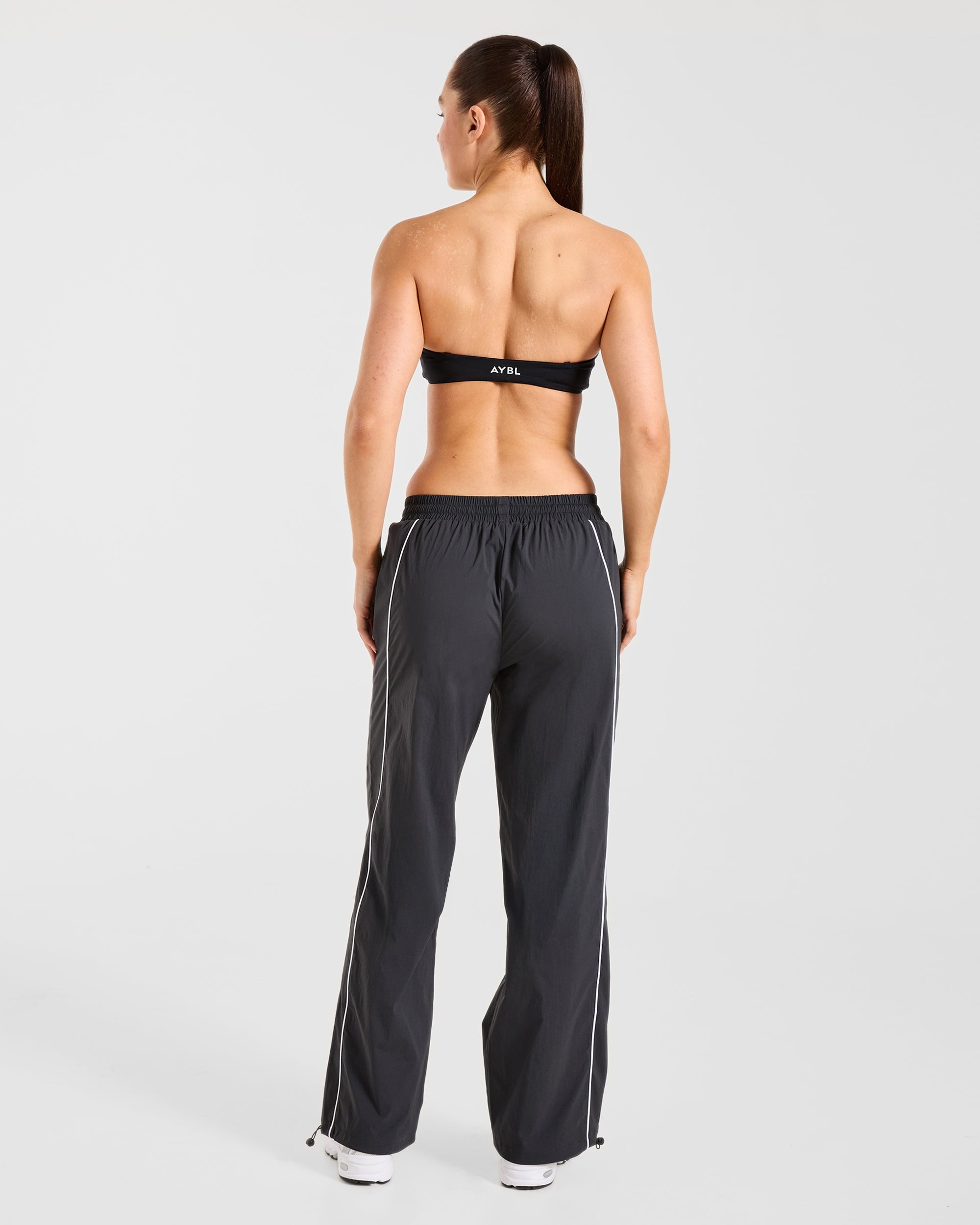 Retro Track Joggers - Zwart