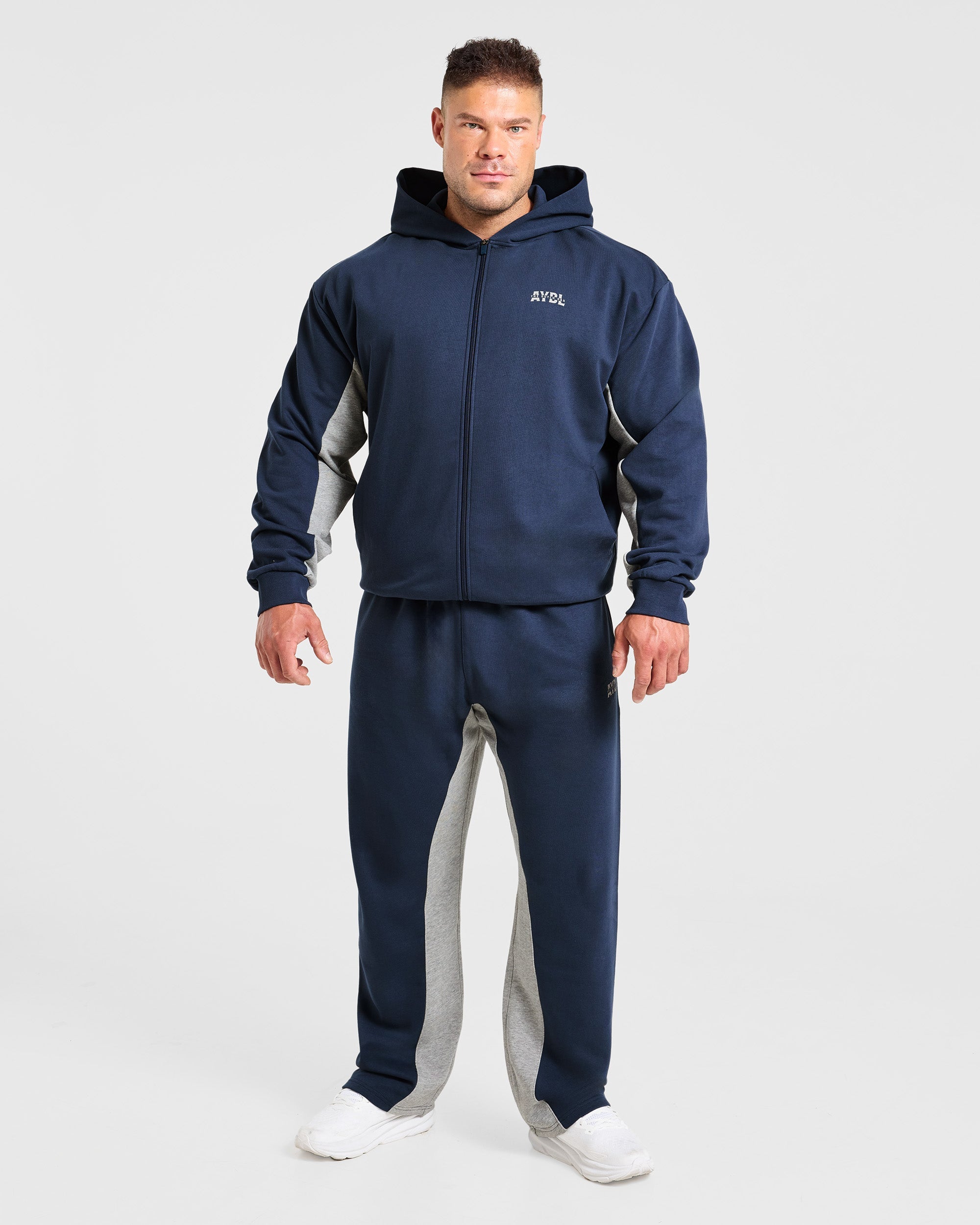 Wesley Vissers x Oversized Straight Leg Joggers - Navy