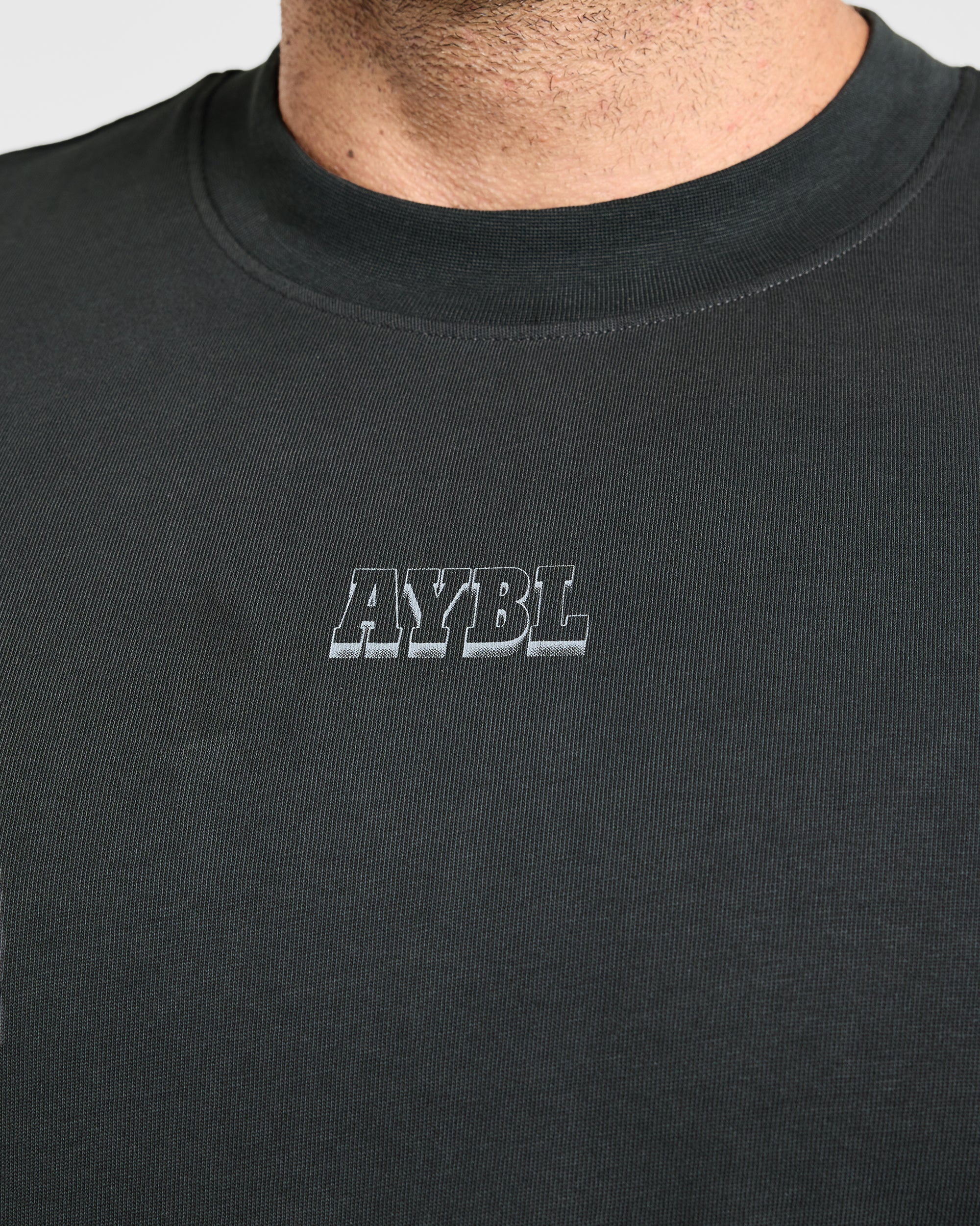 Wesley Vissers x AYBL Iron Works Oversized T Shirt - Grijs