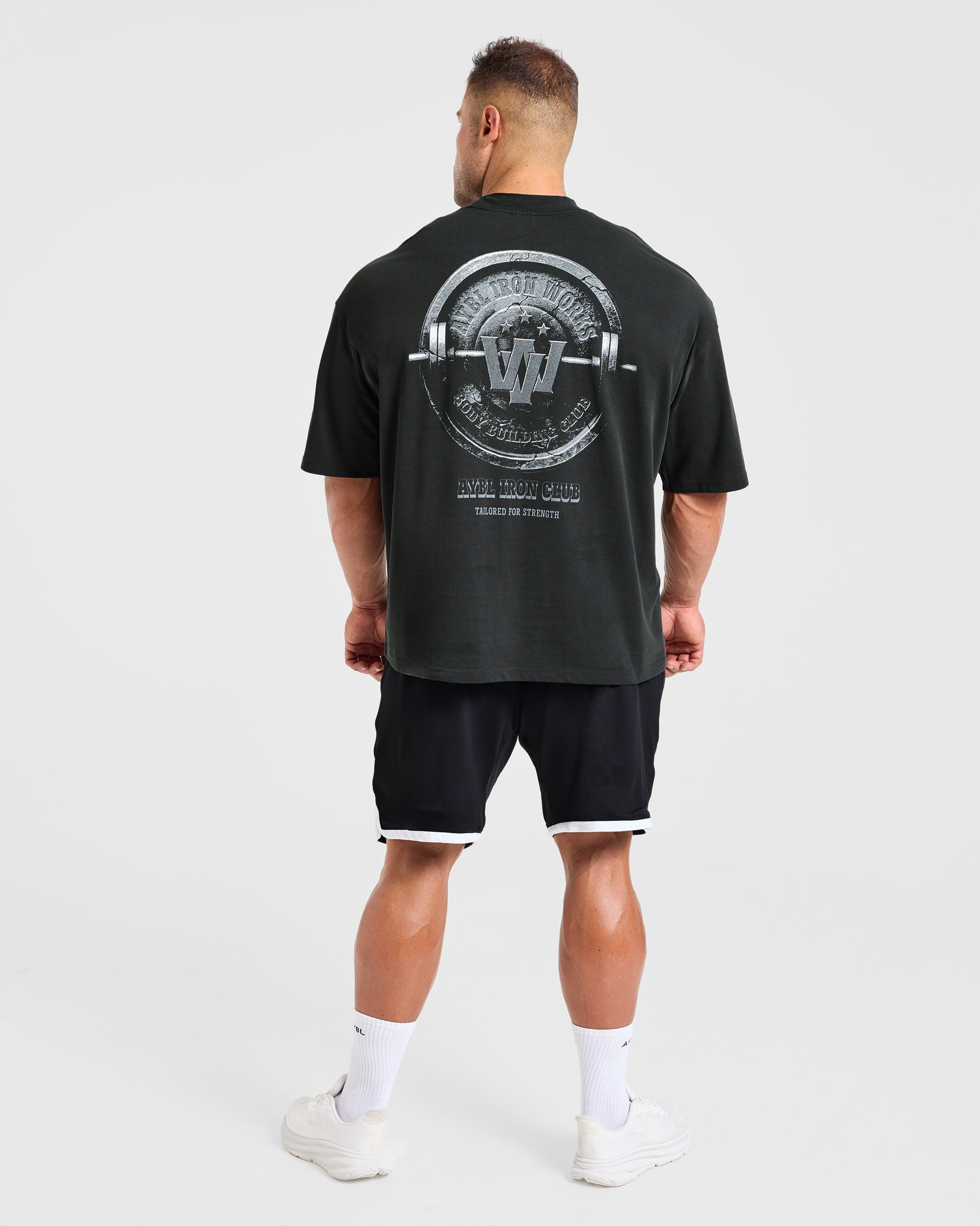 Wesley Vissers x AYBL Iron Works Oversized T Shirt - Grijs