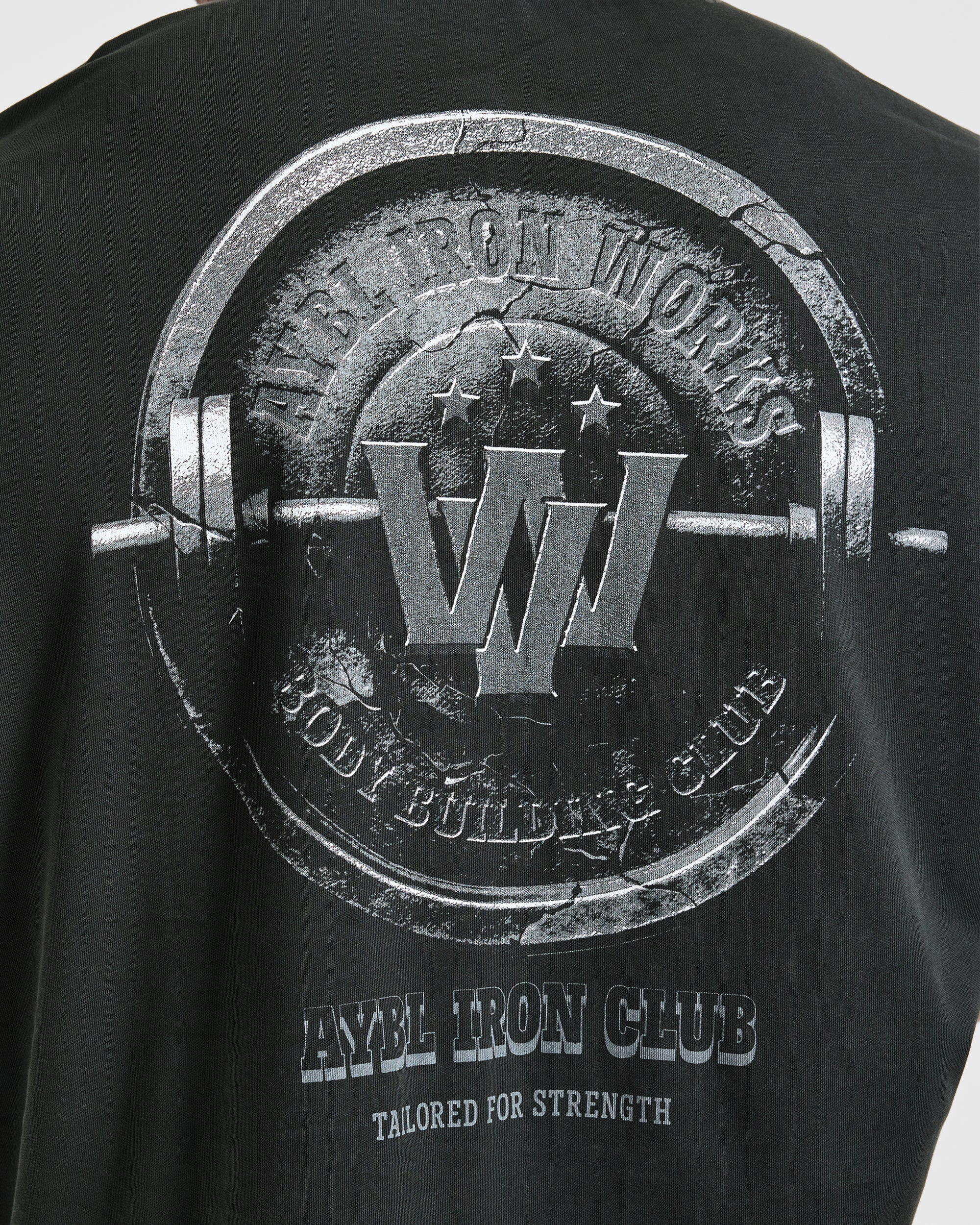 Wesley Vissers x AYBL Iron Works Oversized T Shirt - Grijs