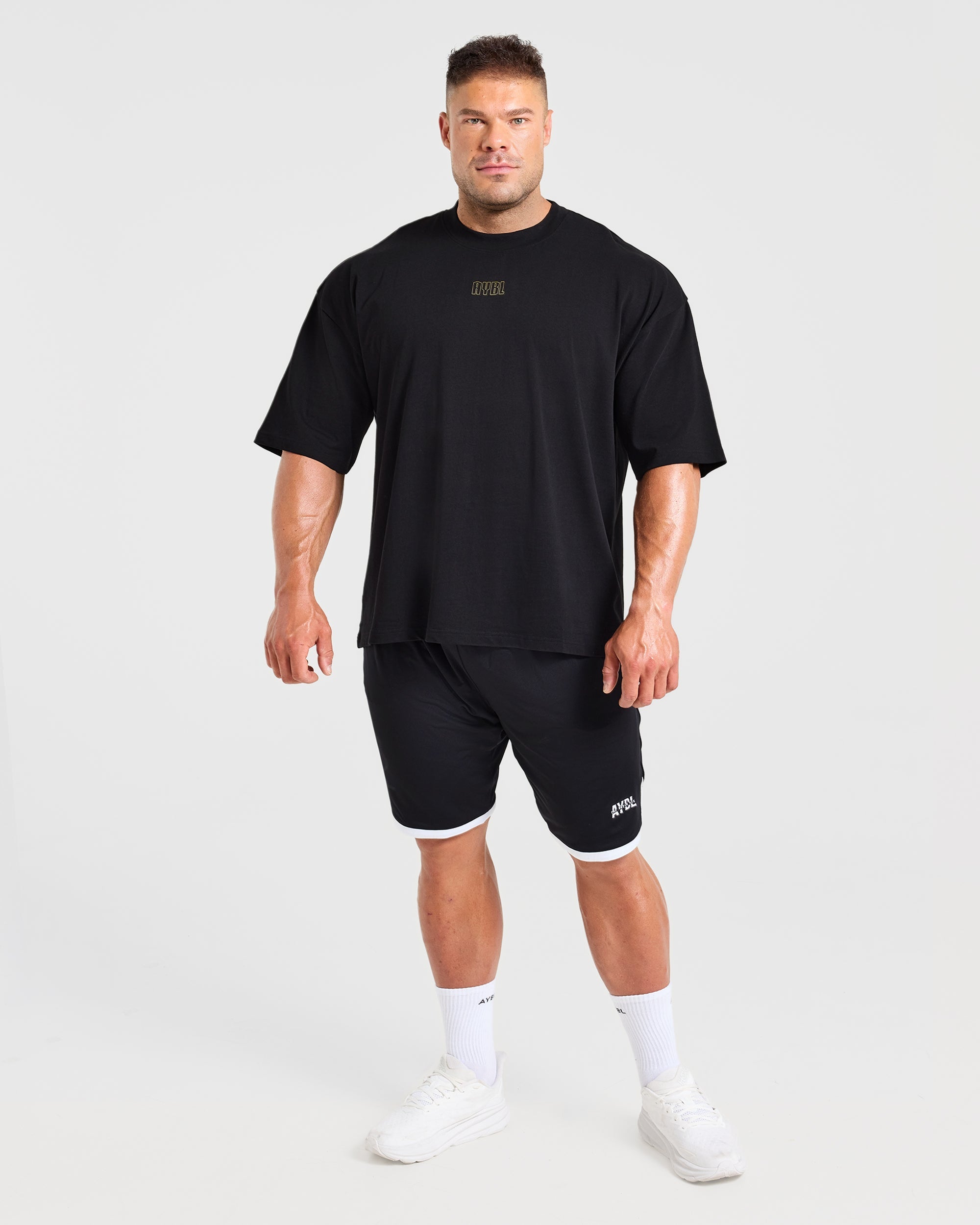 Wesley Vissers x Rooted in Greatness Oversized T Shirt - Zwart