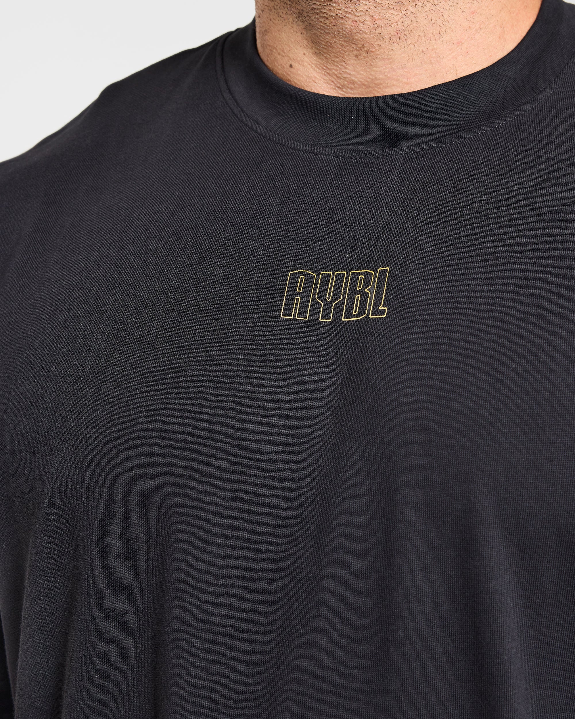 Wesley Vissers x Rooted in Greatness Oversized T Shirt - Zwart