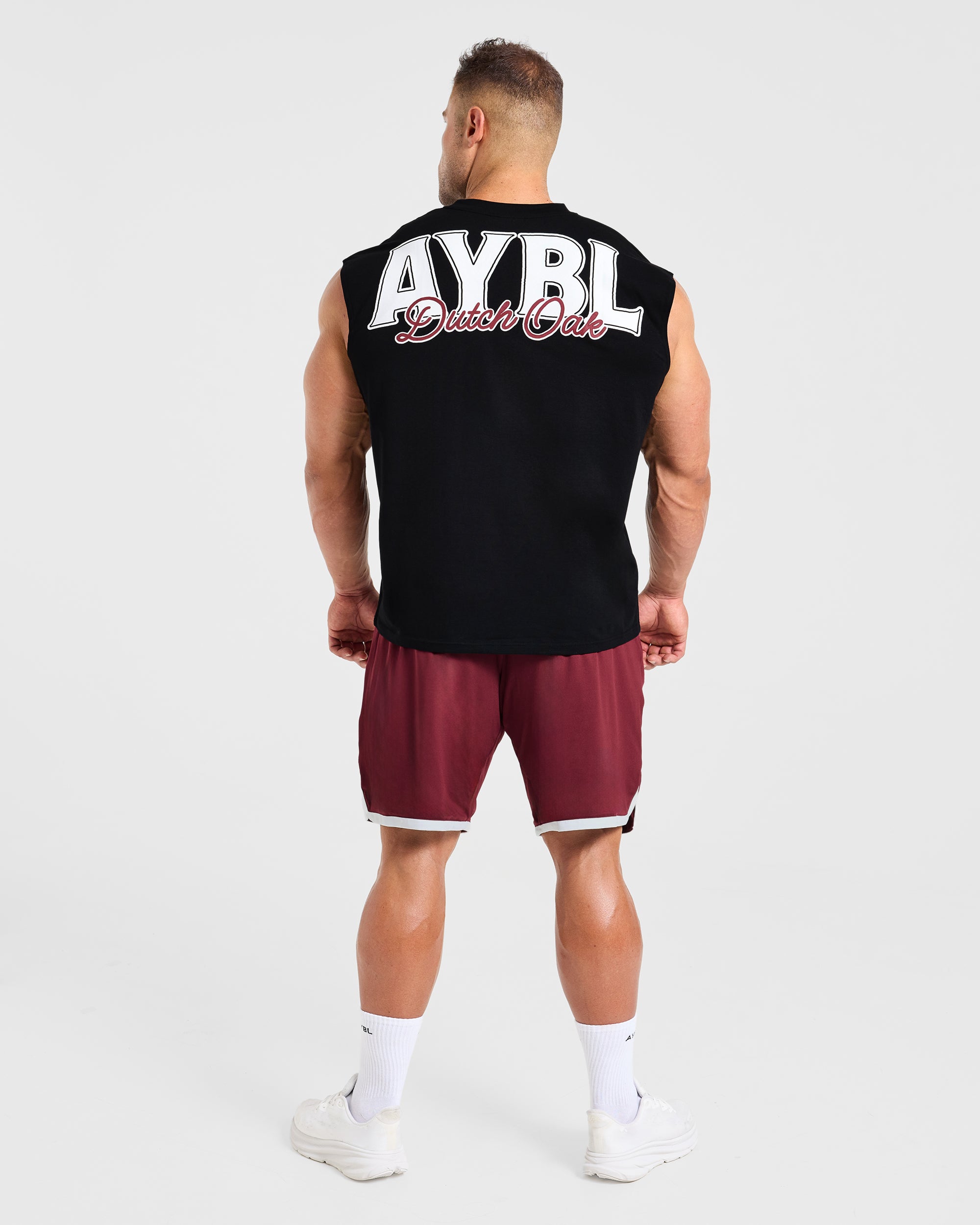 Wesley Vissers x AYBL Dutch Oak Oversized Tank - Zwart