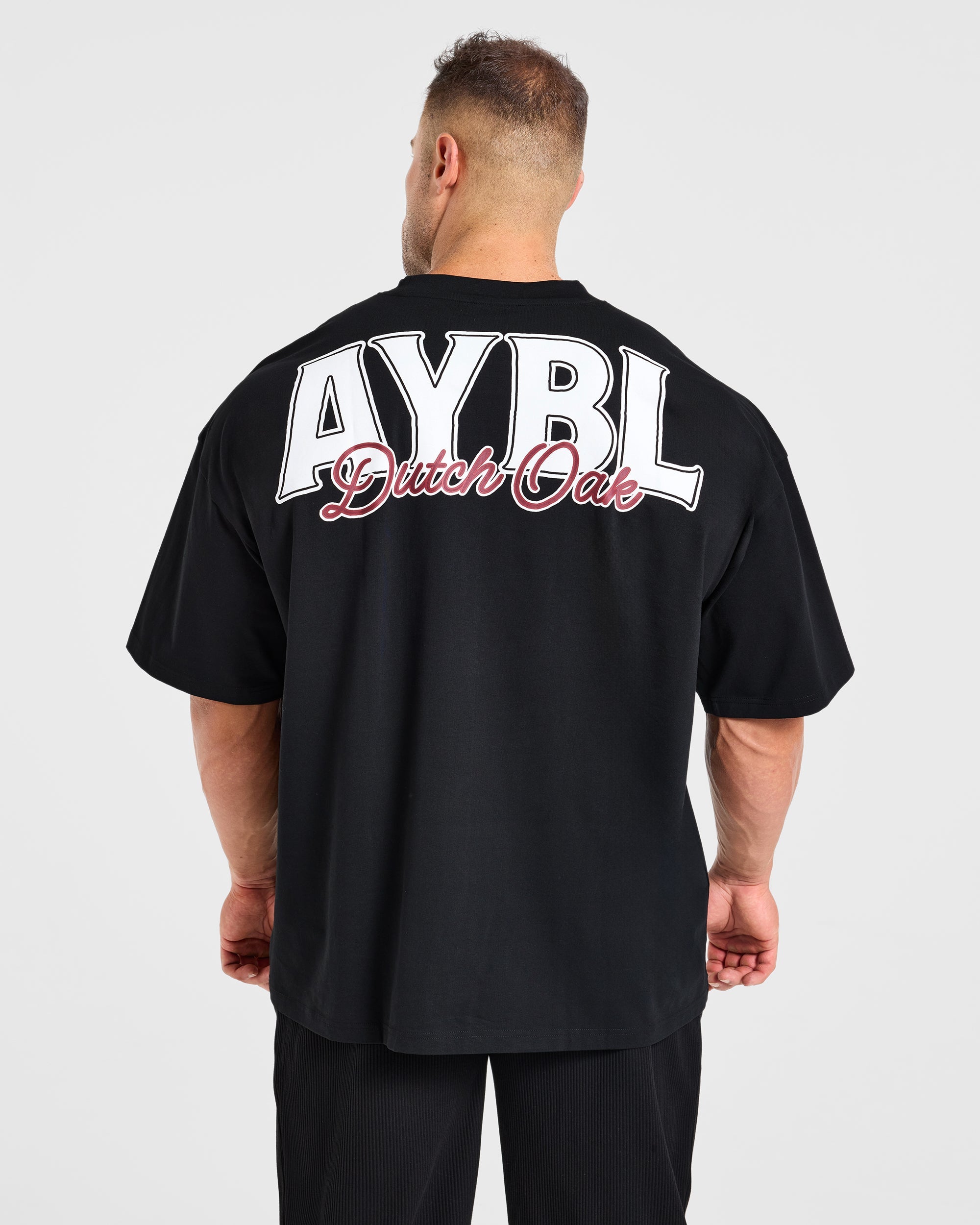 Wesley Vissers x AYBL Dutch Oak Oversized T Shirt - Zwart