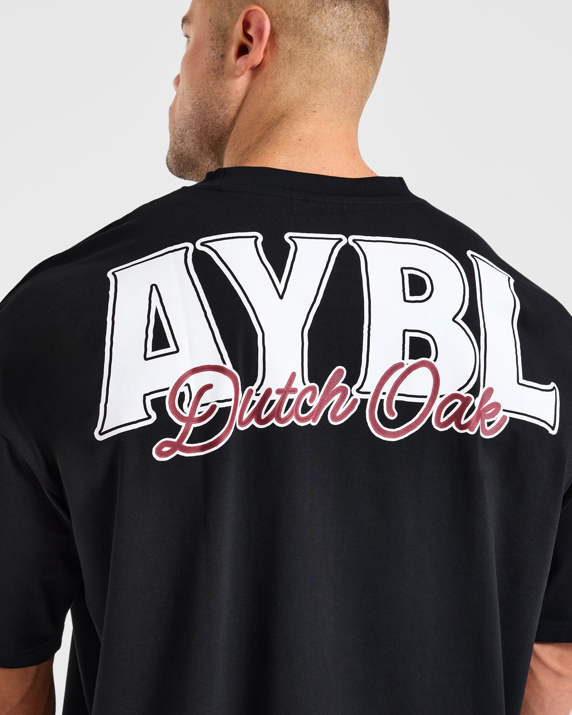 Wesley Vissers x AYBL Dutch Oak Oversized T Shirt - Zwart