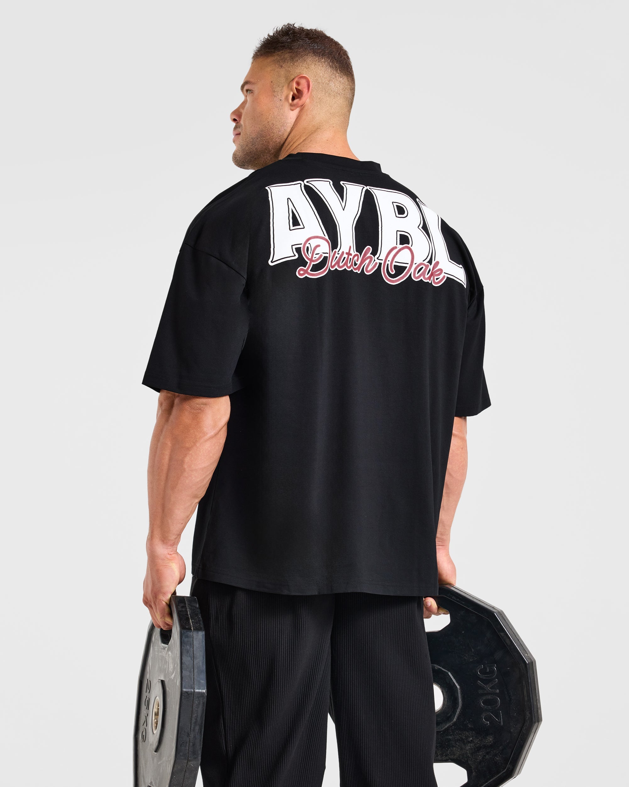 Wesley Vissers x AYBL Dutch Oak Oversized T Shirt - Zwart